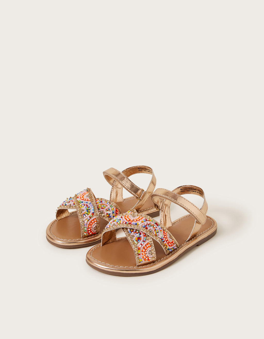 SANDALE - BRIGHT BEADED SANDAL