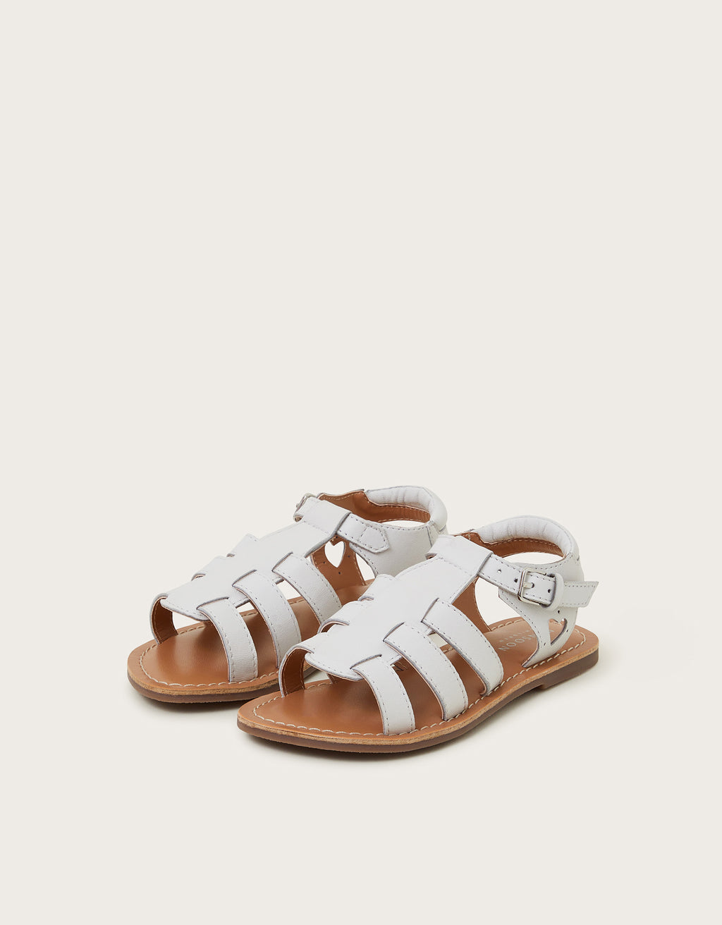 SANDALE - IVORY GLADITATOR SANDAL