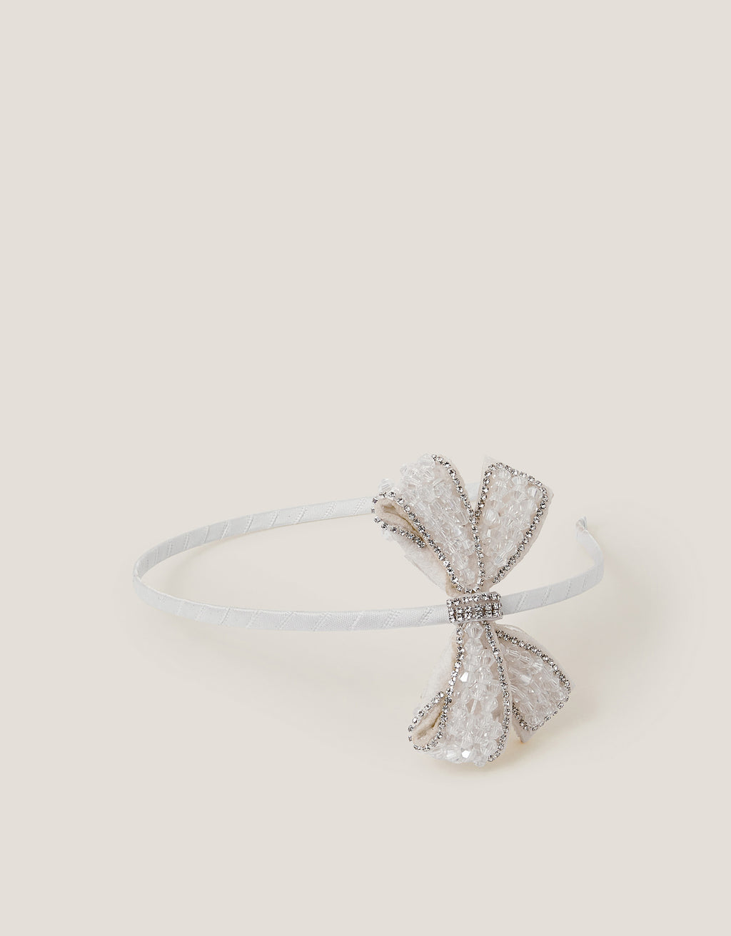 RAJF ZA KOSU - LUXE BEADED BOW ALICEBAND