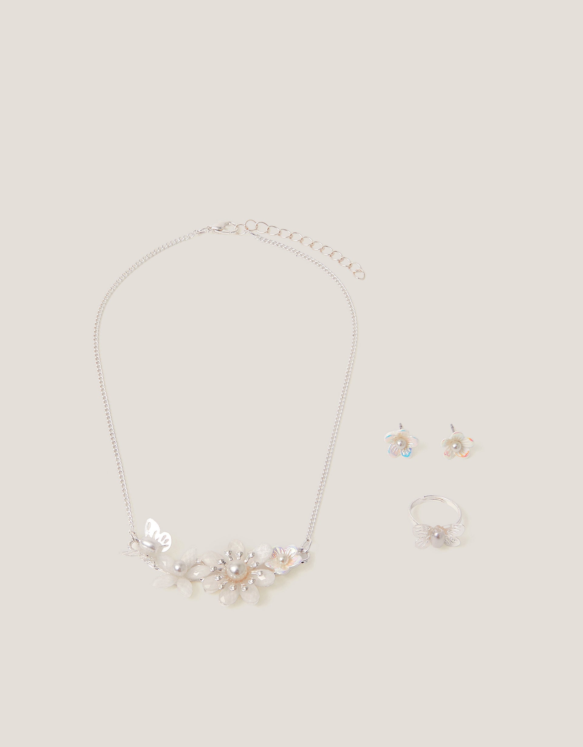 SET NAKITA - FLOWER JEWELLERY SET