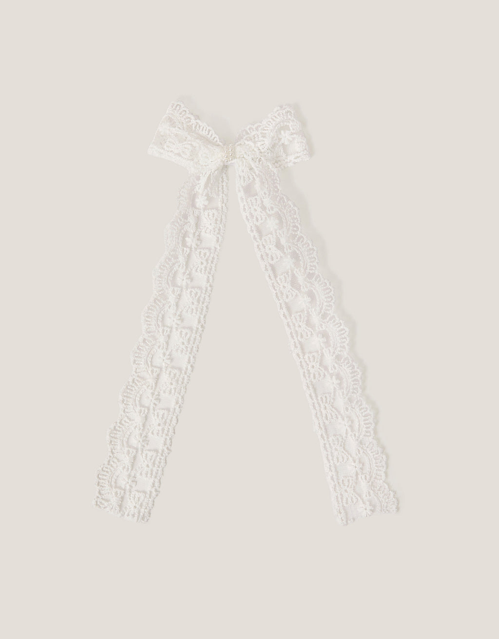 MASNA ZA KOSU - LACEY LONG TIE BOW CLIP