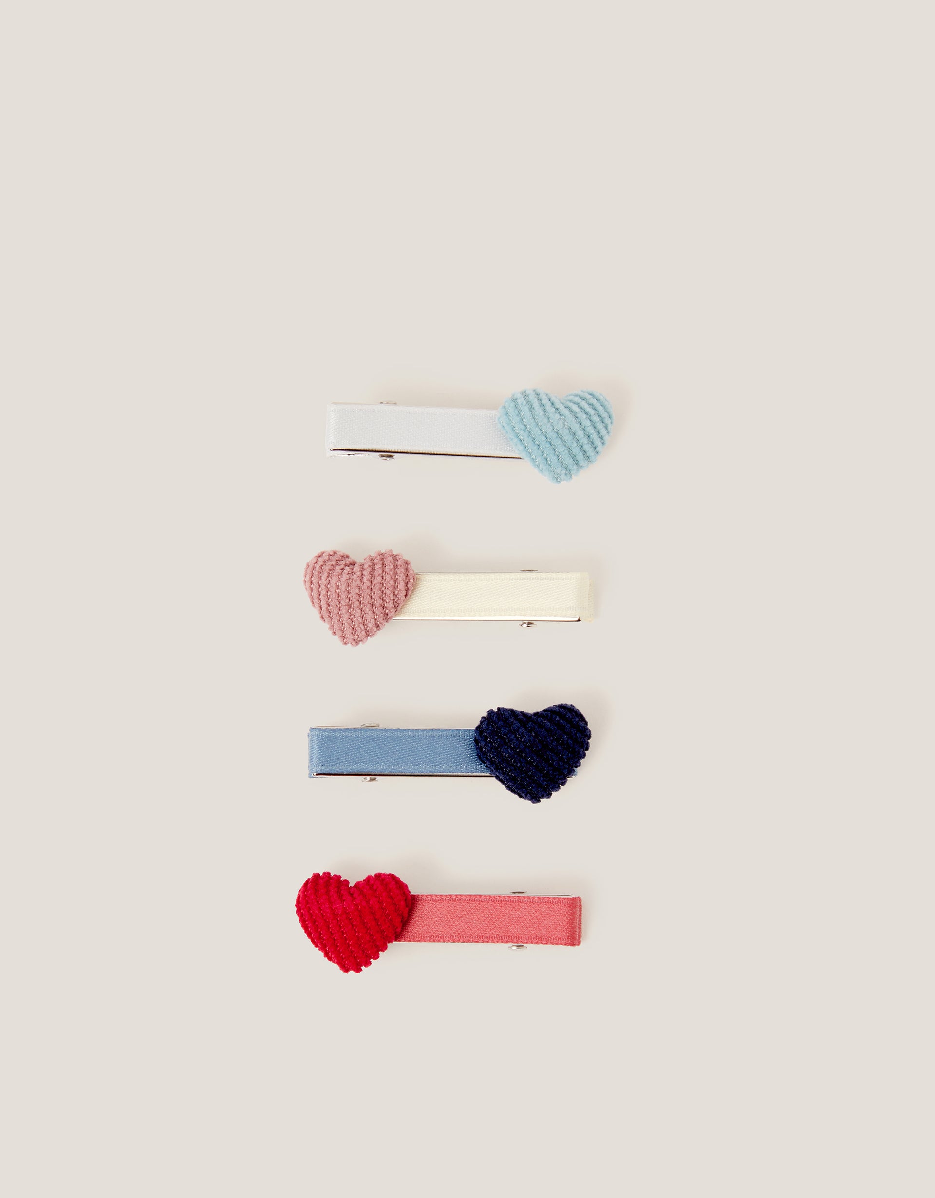 SET SNALA - 4PK MINI HEART CLIP