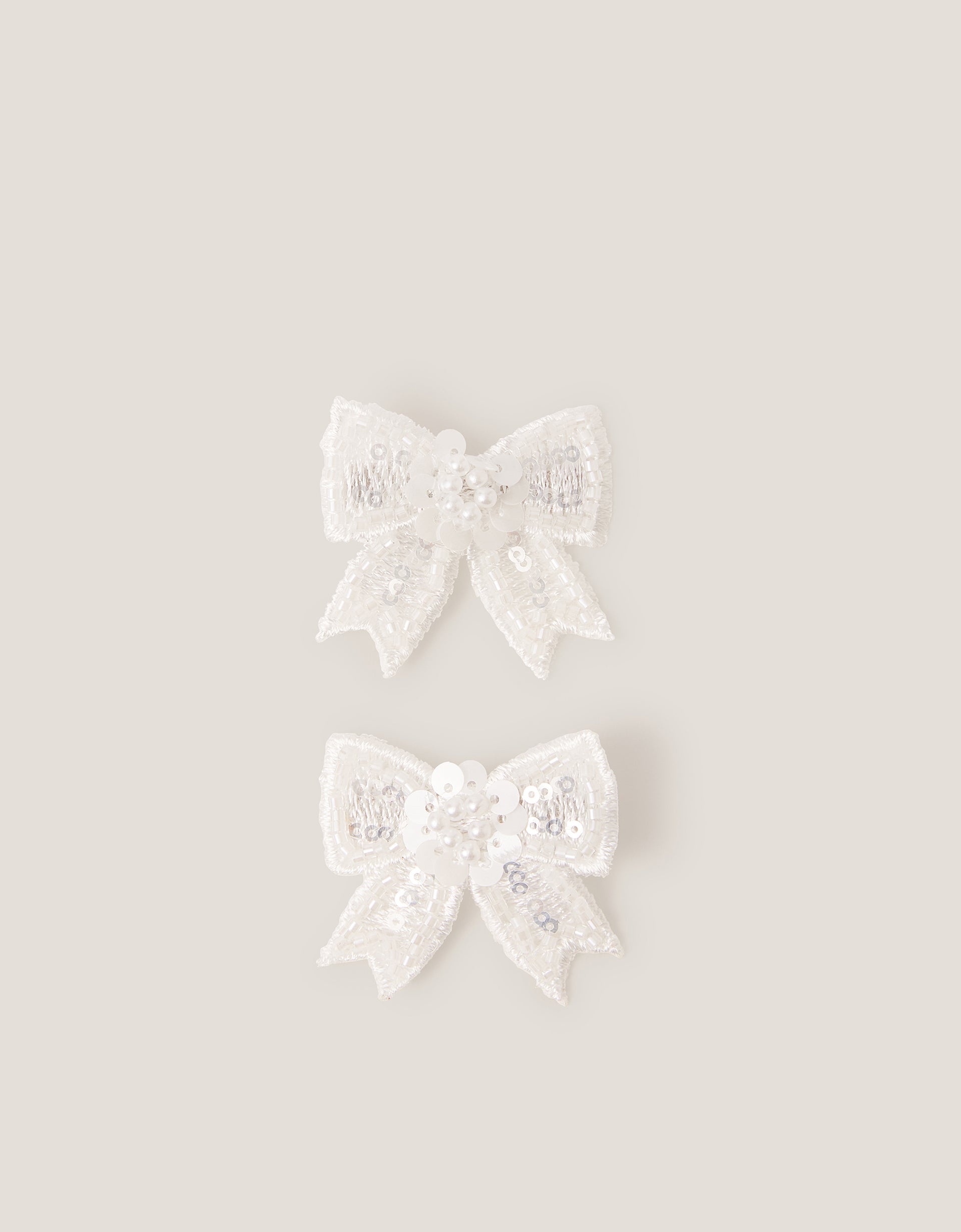 SET MASNI ZA KOSU - 2PK SEQUIN BOW CLIPS
