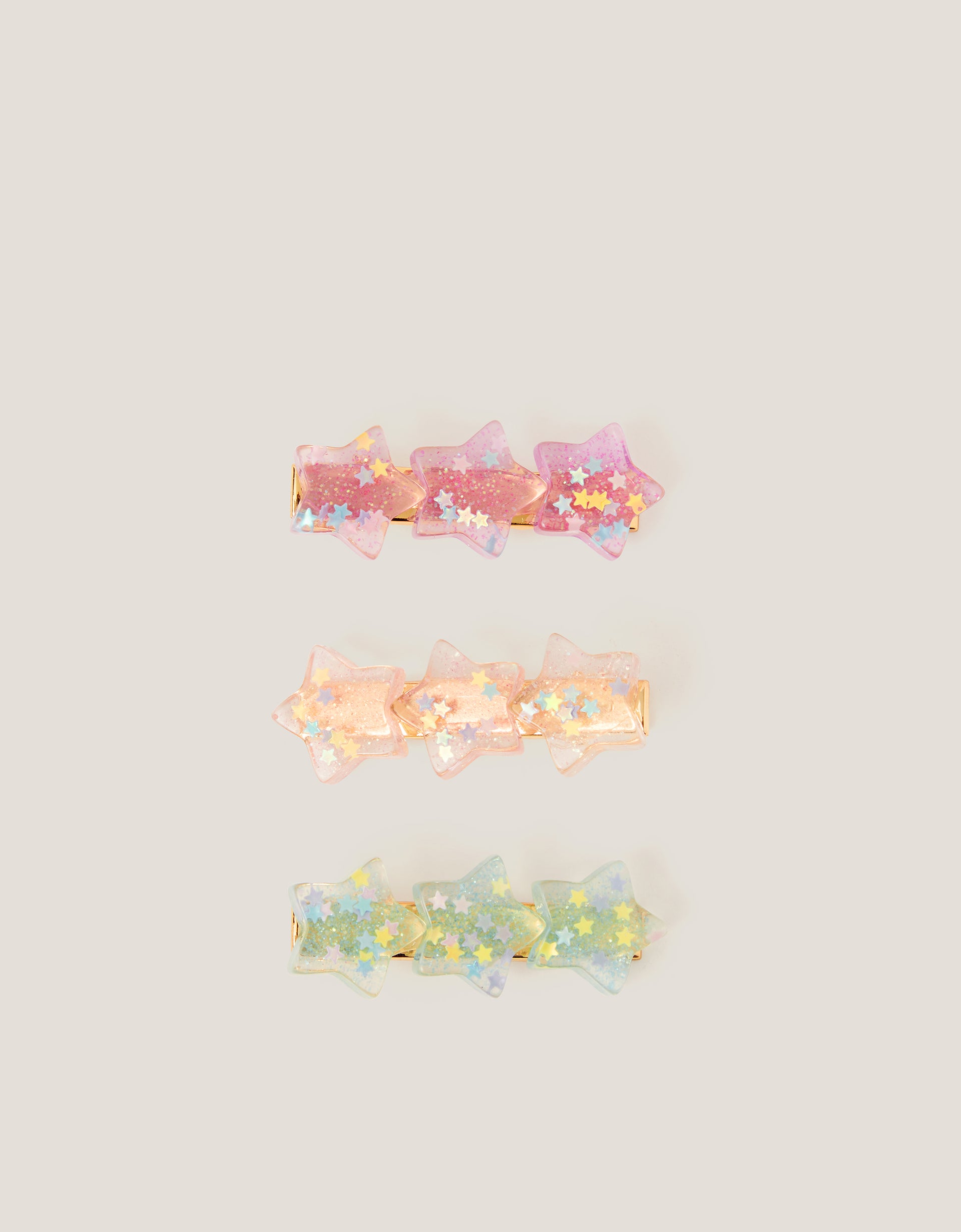 SET SNALA - 3PK SUPERSTAR CLIPS