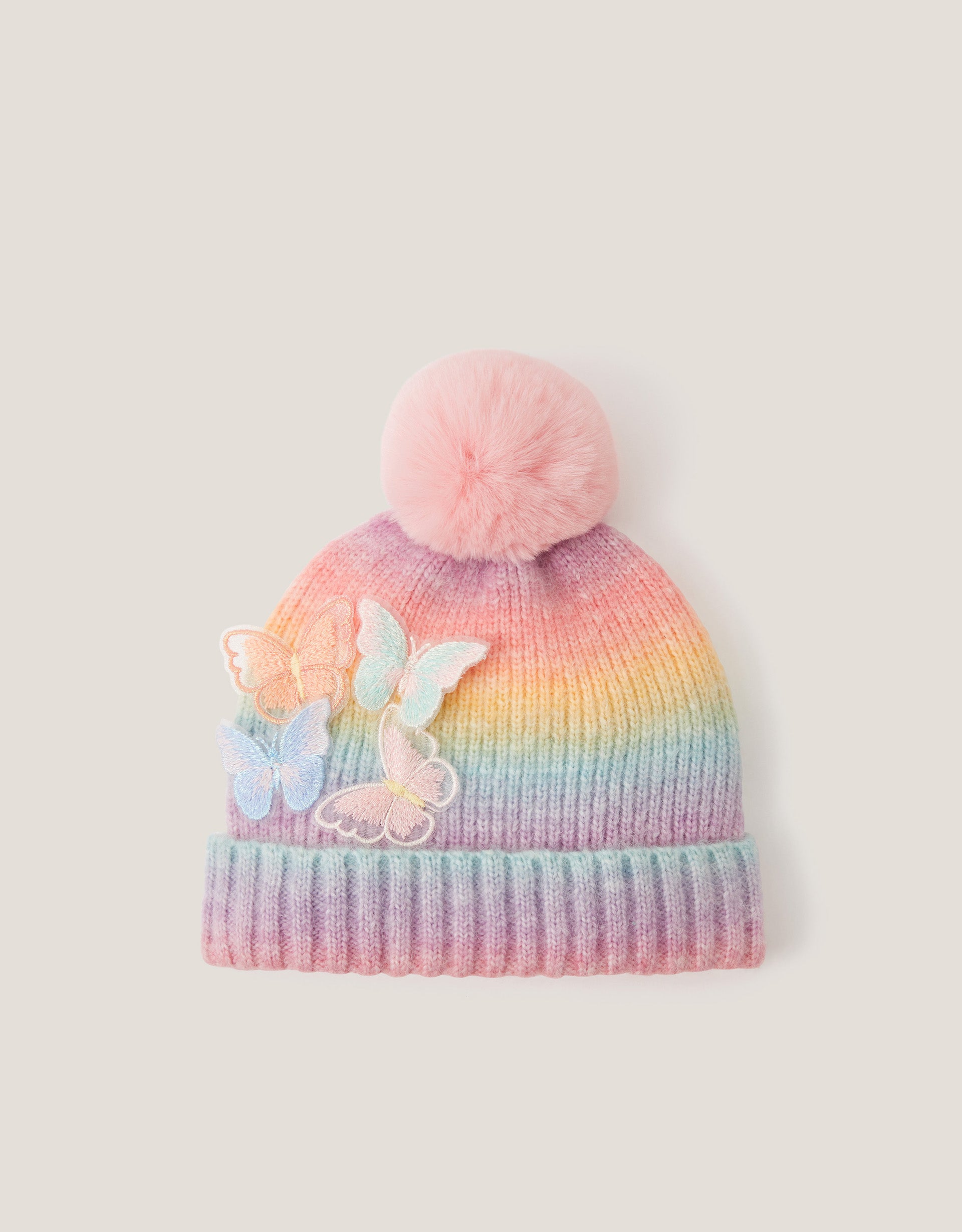KAPA - BUTTERFLY OMBRE POM HAT