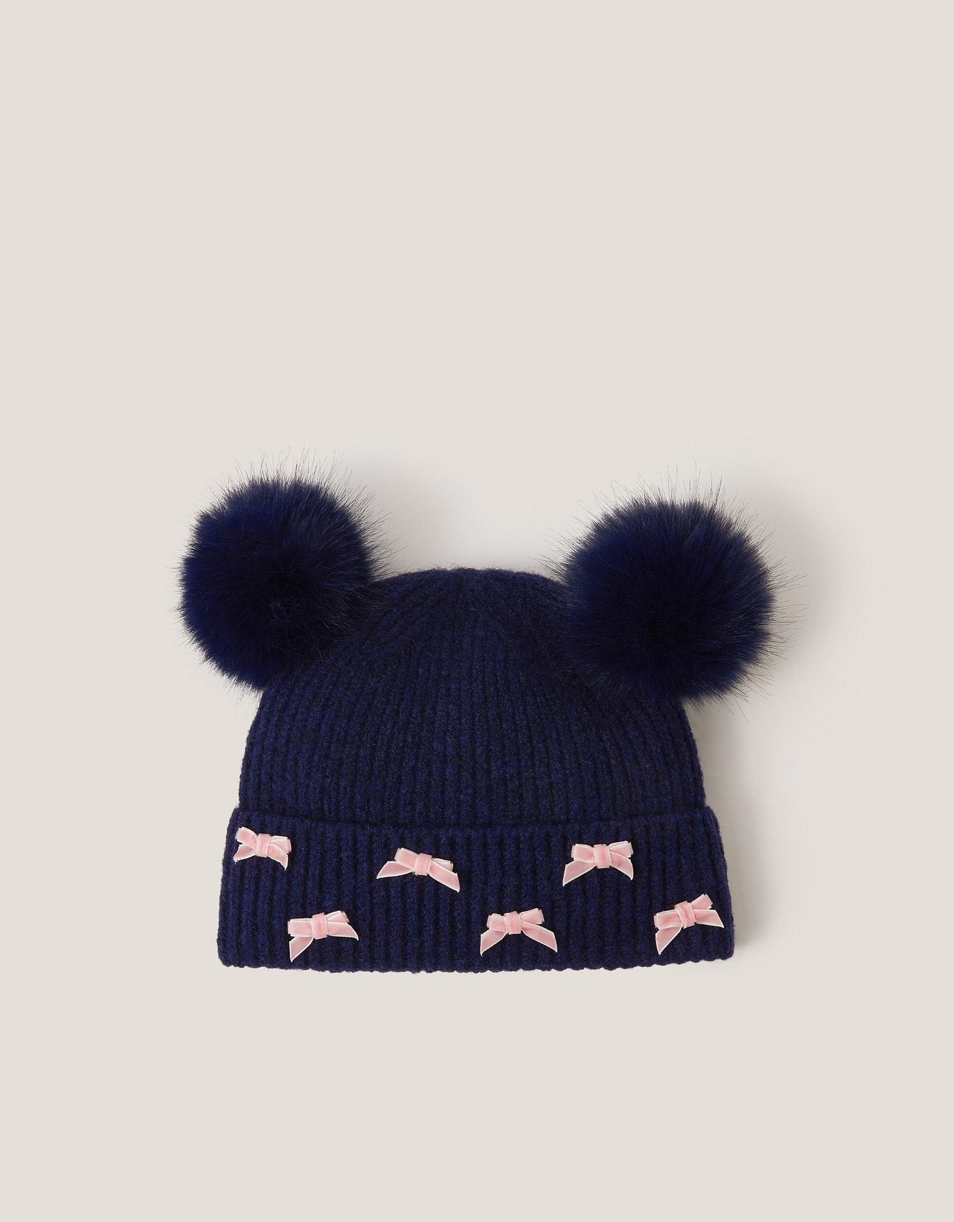 KAPA - MULTI BOW POM HAT