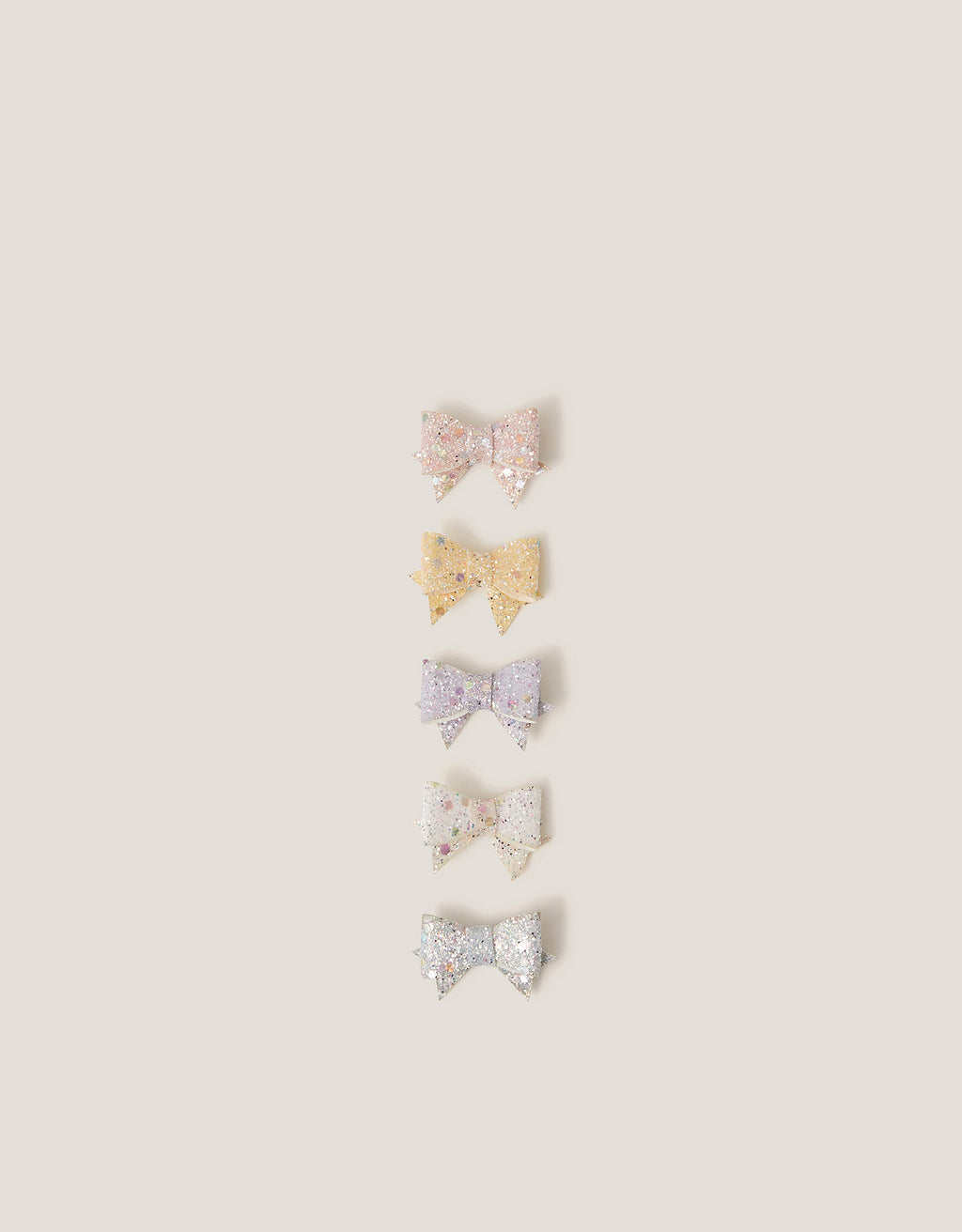 SET SNALA - 5PK DAZZLE BOW CLIPS