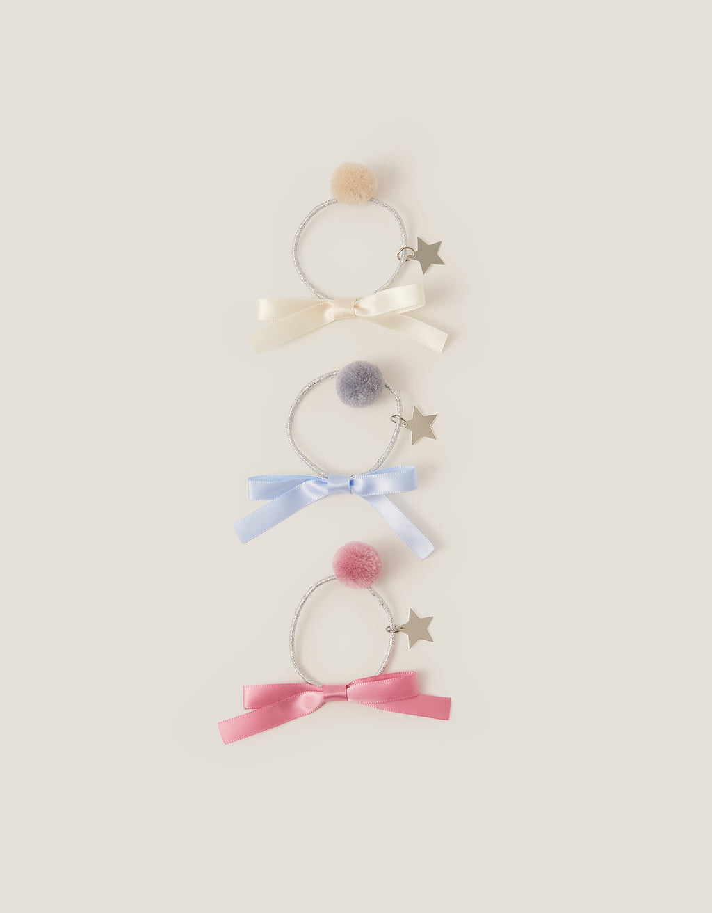 SET GUMICA ZA KOSU - 3PK POM BOW PONIES