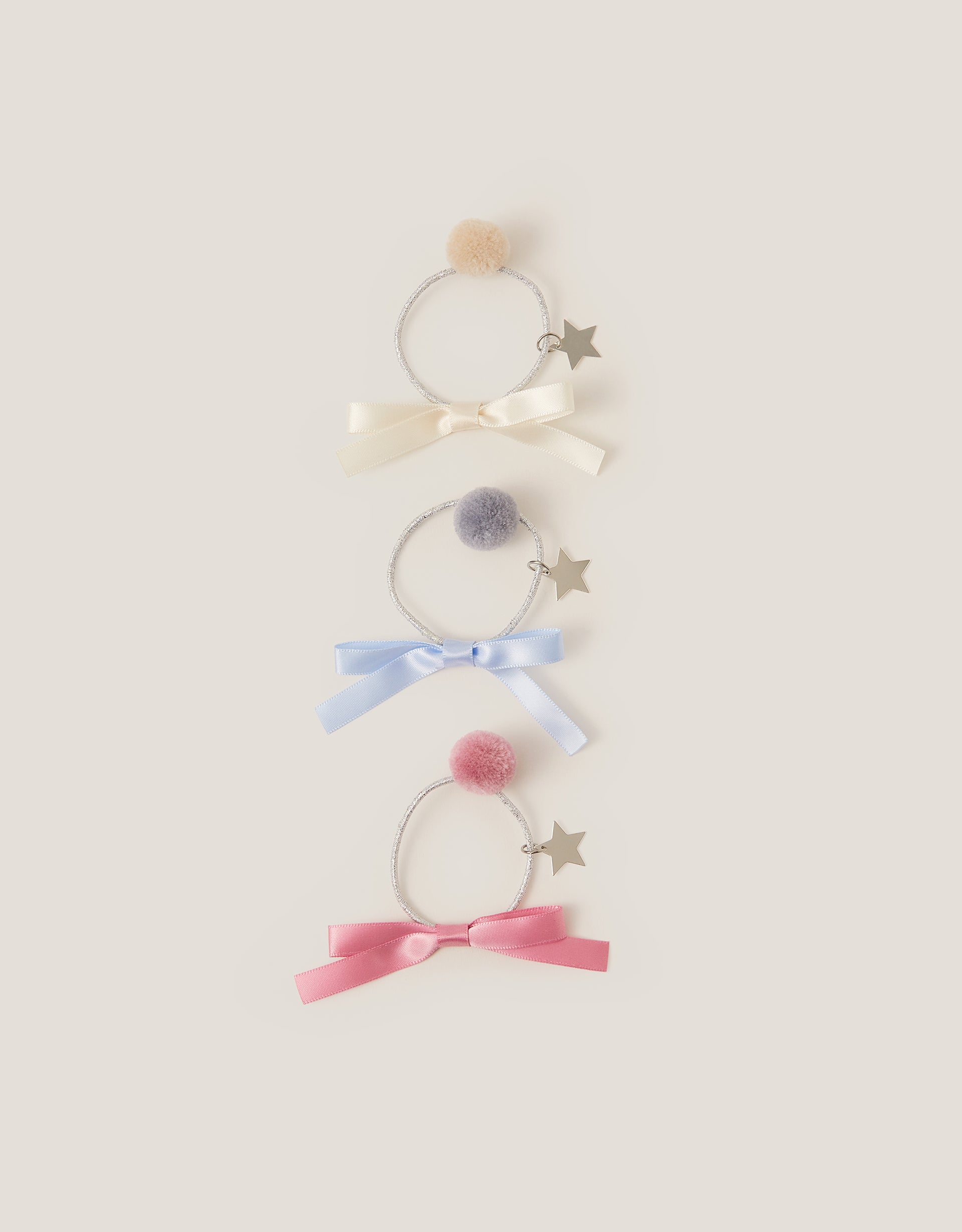 SET GUMICA ZA KOSU - 3PK POM BOW PONIES