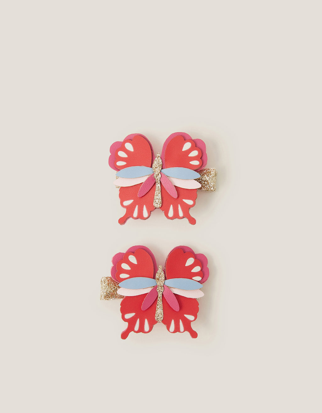 SET SNALA - 2PK FLUTTER BFLY CLIP
