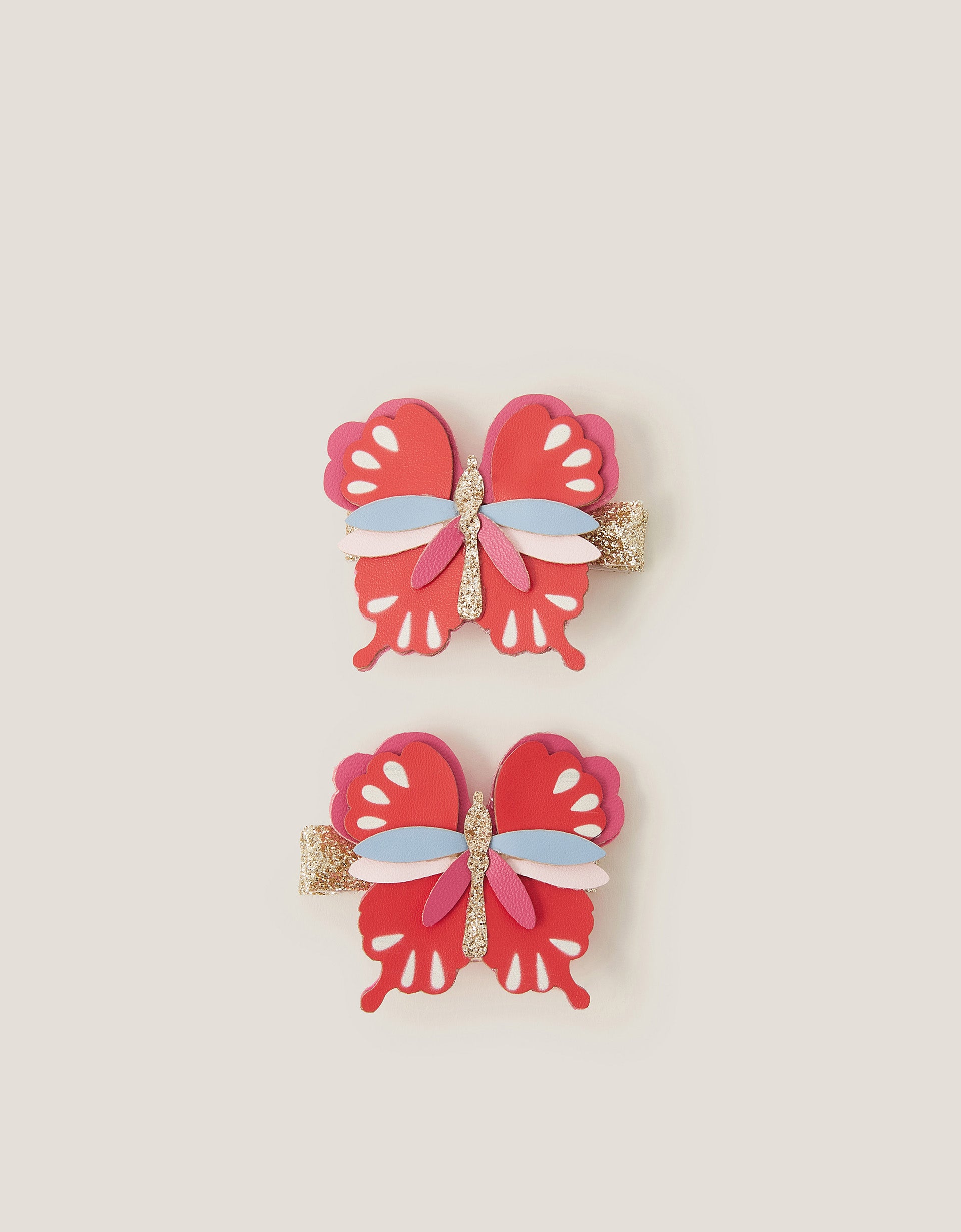 SET SNALA - 2PK FLUTTER BFLY CLIP