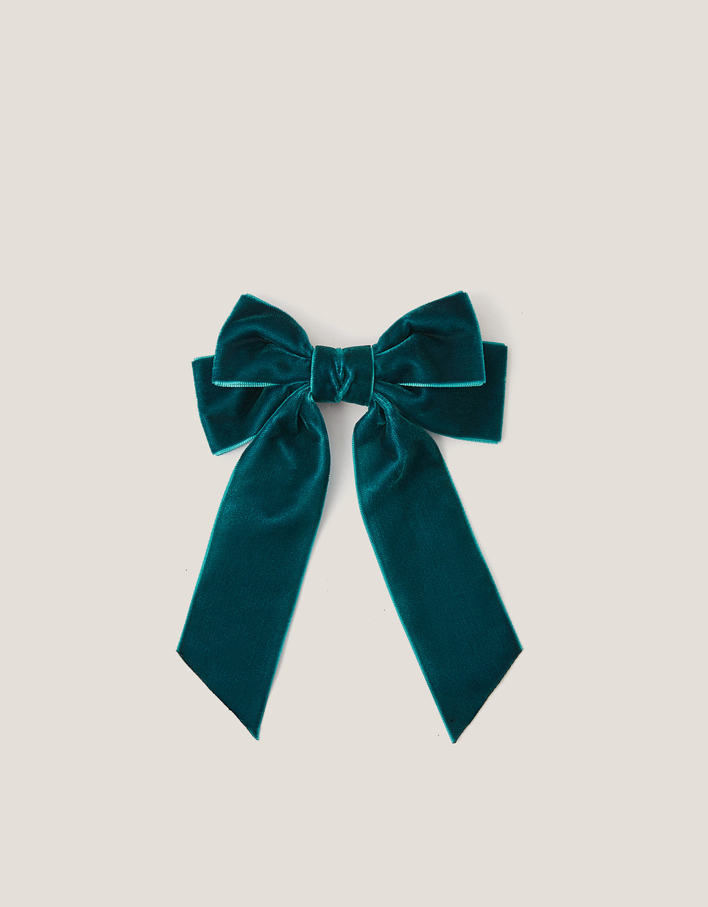 MASNA ZA KOSU - VELVET RIBBON BOW  CLIP