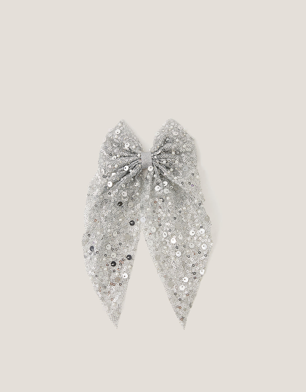MASNA ZA KOSU - SEQUIN LONG BOW CLIP