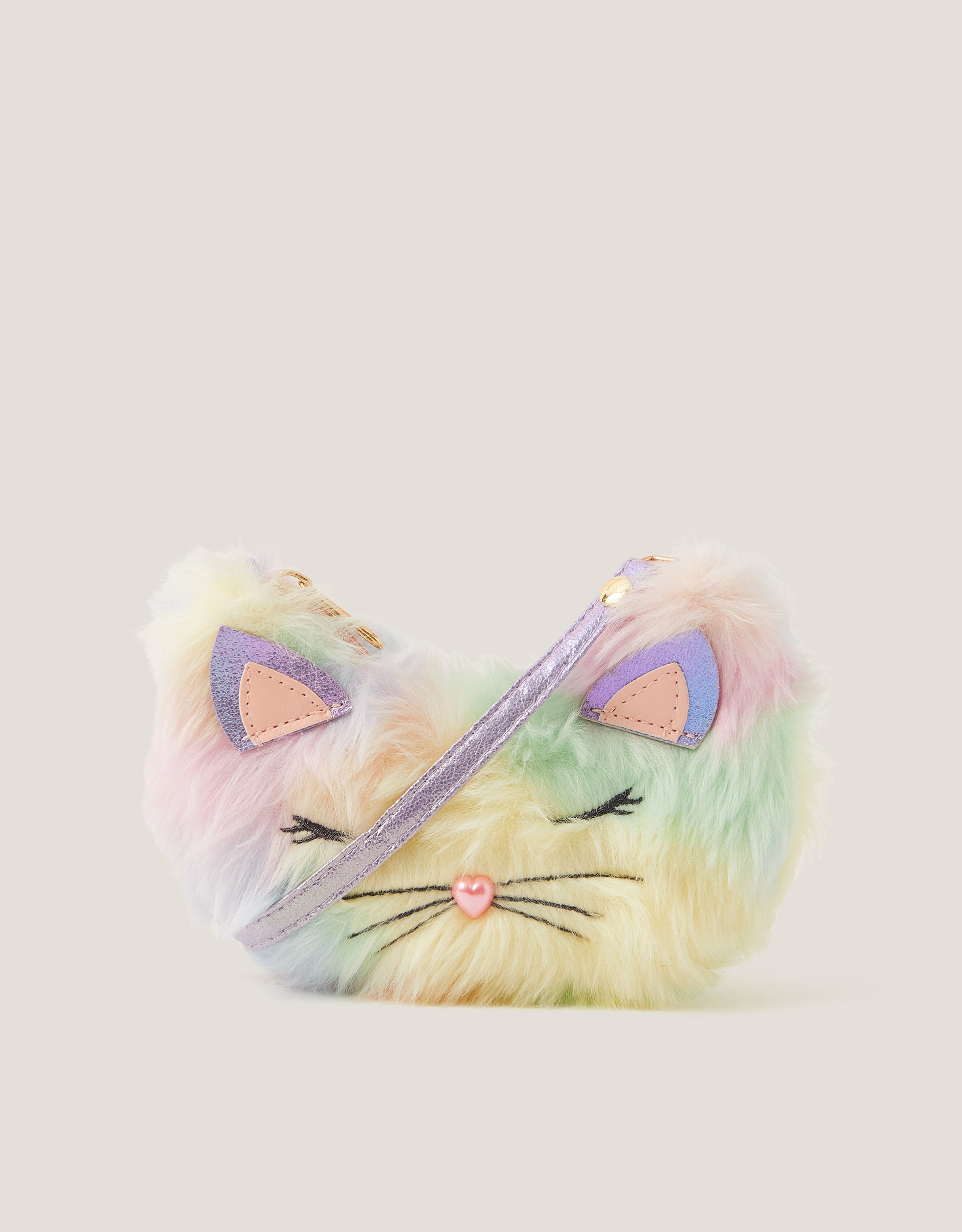 TORBA - RAINBOW FLUFFY CAT BAG