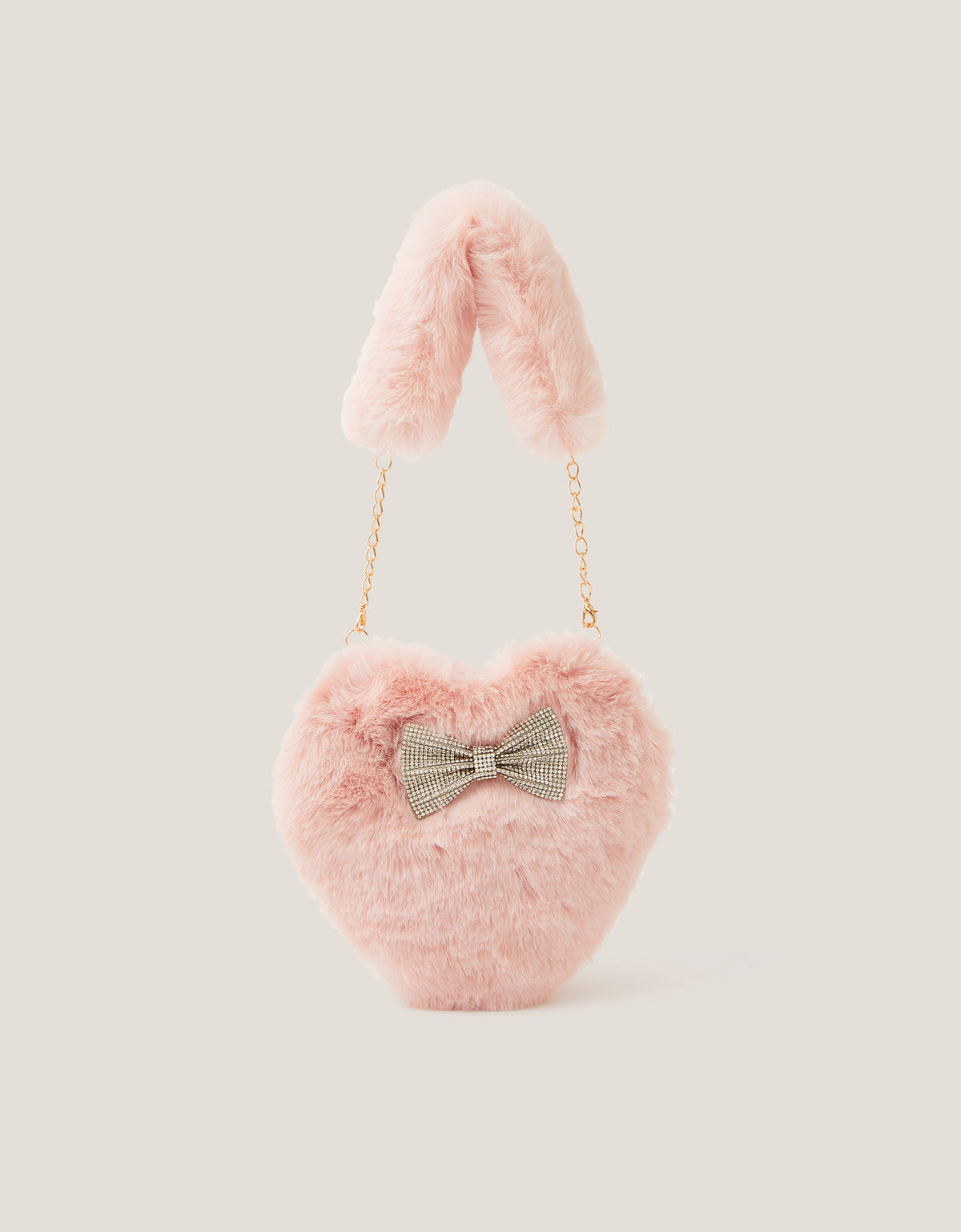 TORBA - HEART FLUFFY BAG
