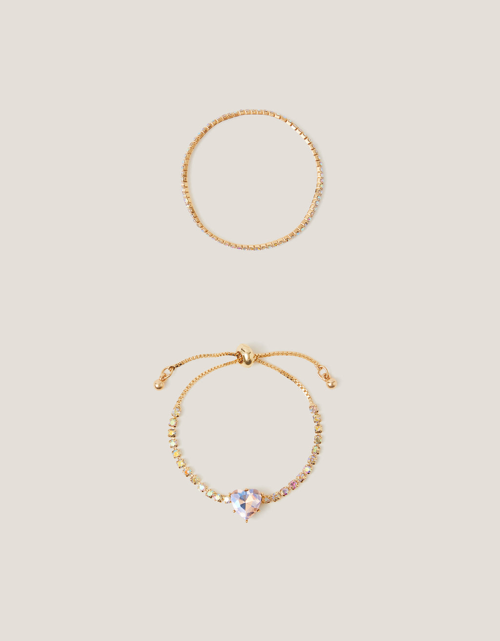 SET NARUKVICA - 2PK HEART TREAS BRACELETS