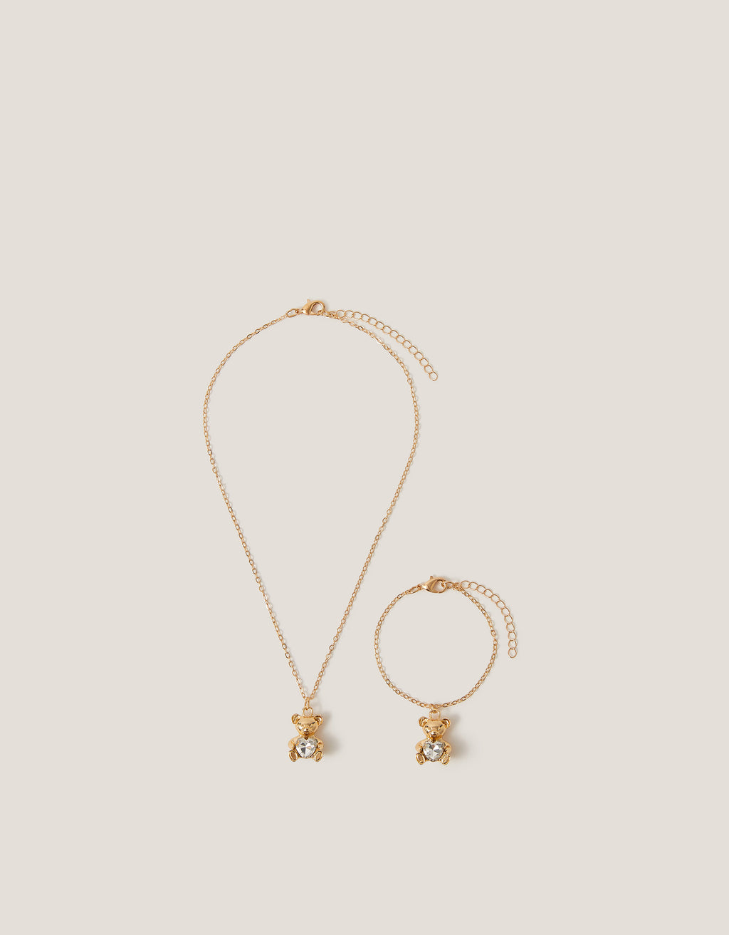 SET AKSESOARA - TEDDY BEAR JEWELLERY SET