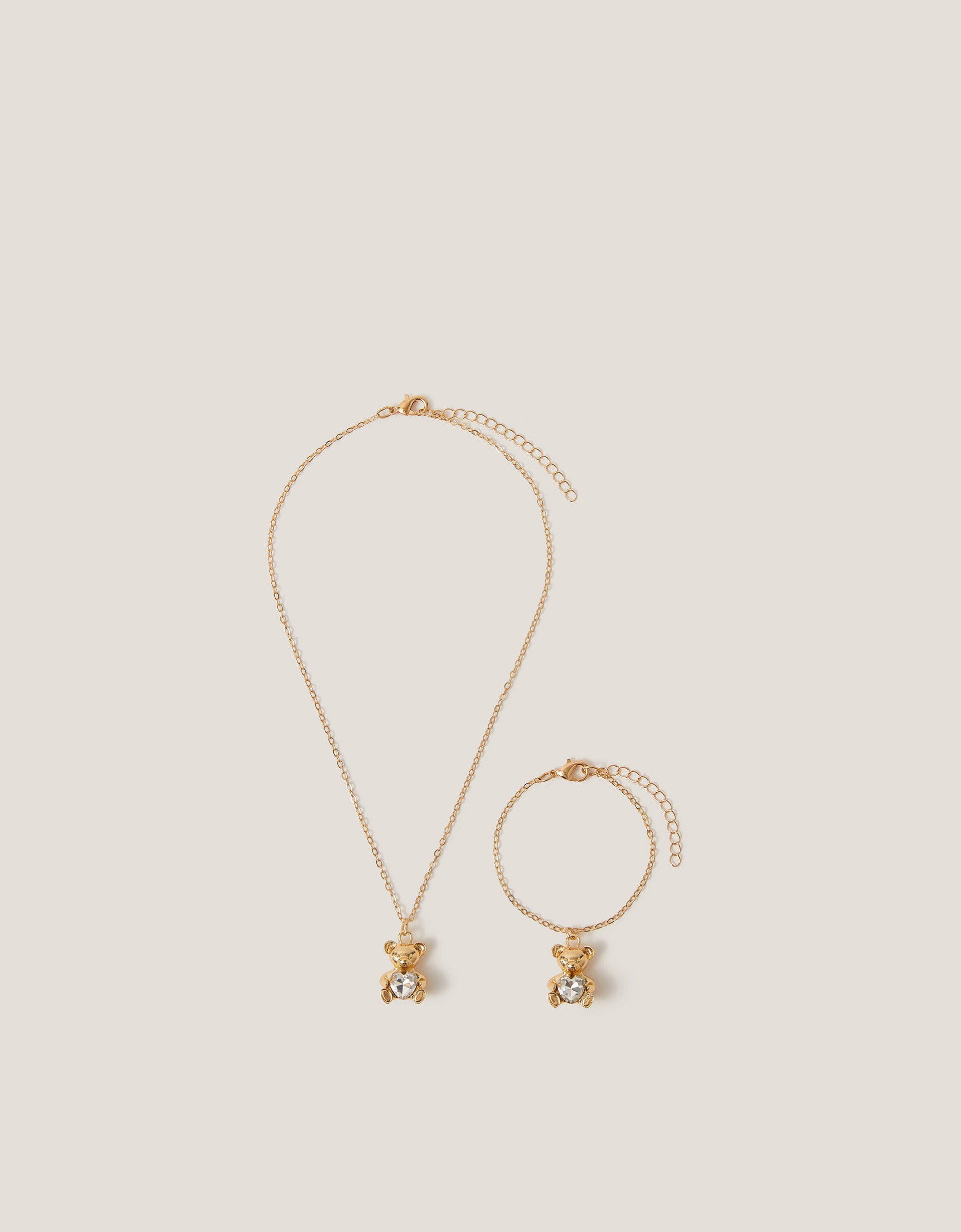 SET AKSESOARA - TEDDY BEAR JEWELLERY SET