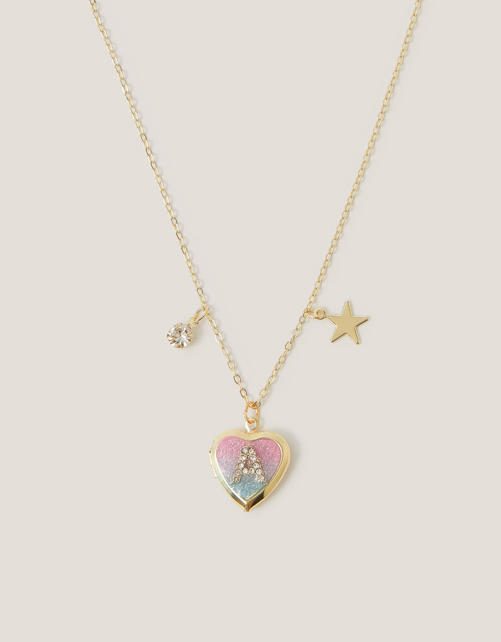 OGRLICA - INITIAL LOCKET NECKLACE