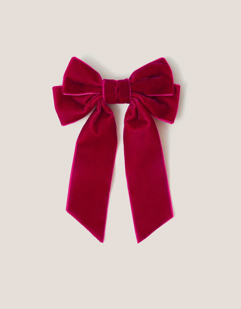 MASNA ZA KOSU - RIBBON VELVET BOW