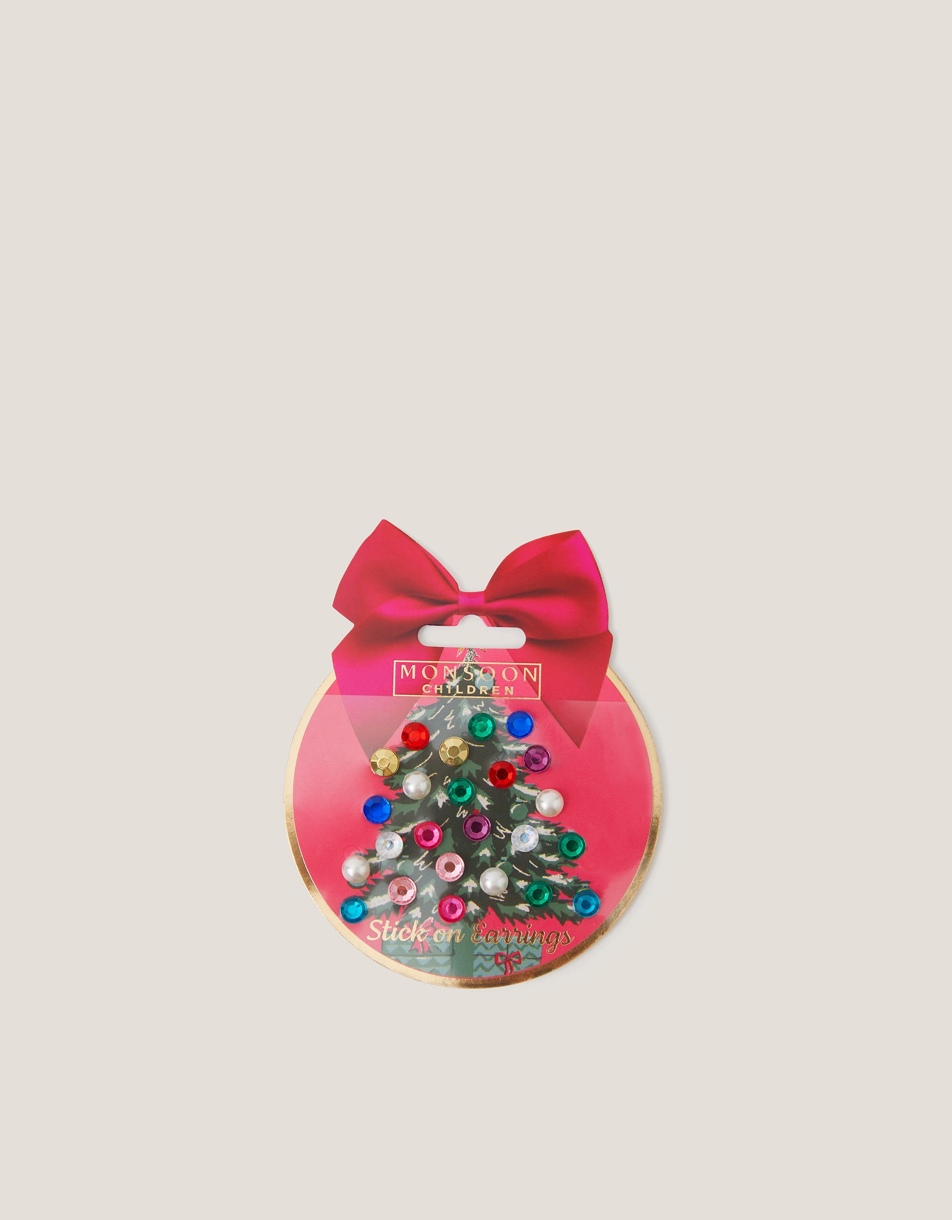 SET MINDJUSA - FESTIVE STICK ON EARRINGS