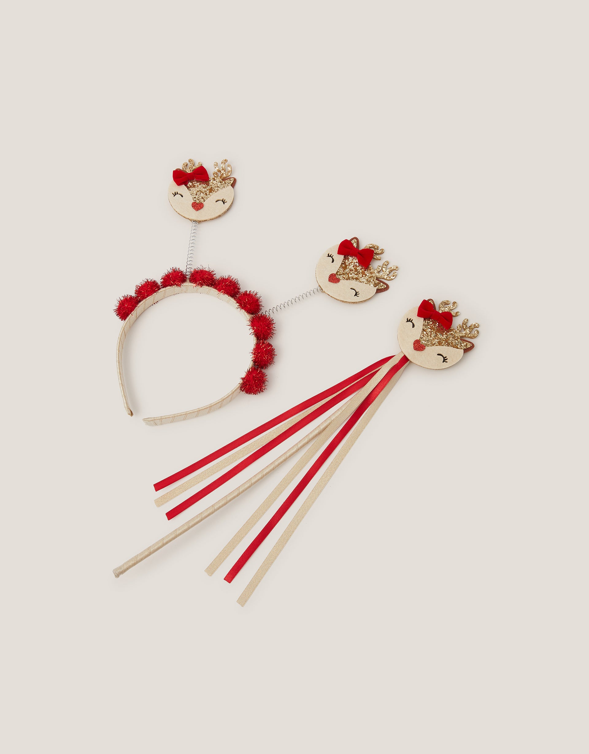 SET AKSESOARA - RUBY REINDEER DRESSUP SET