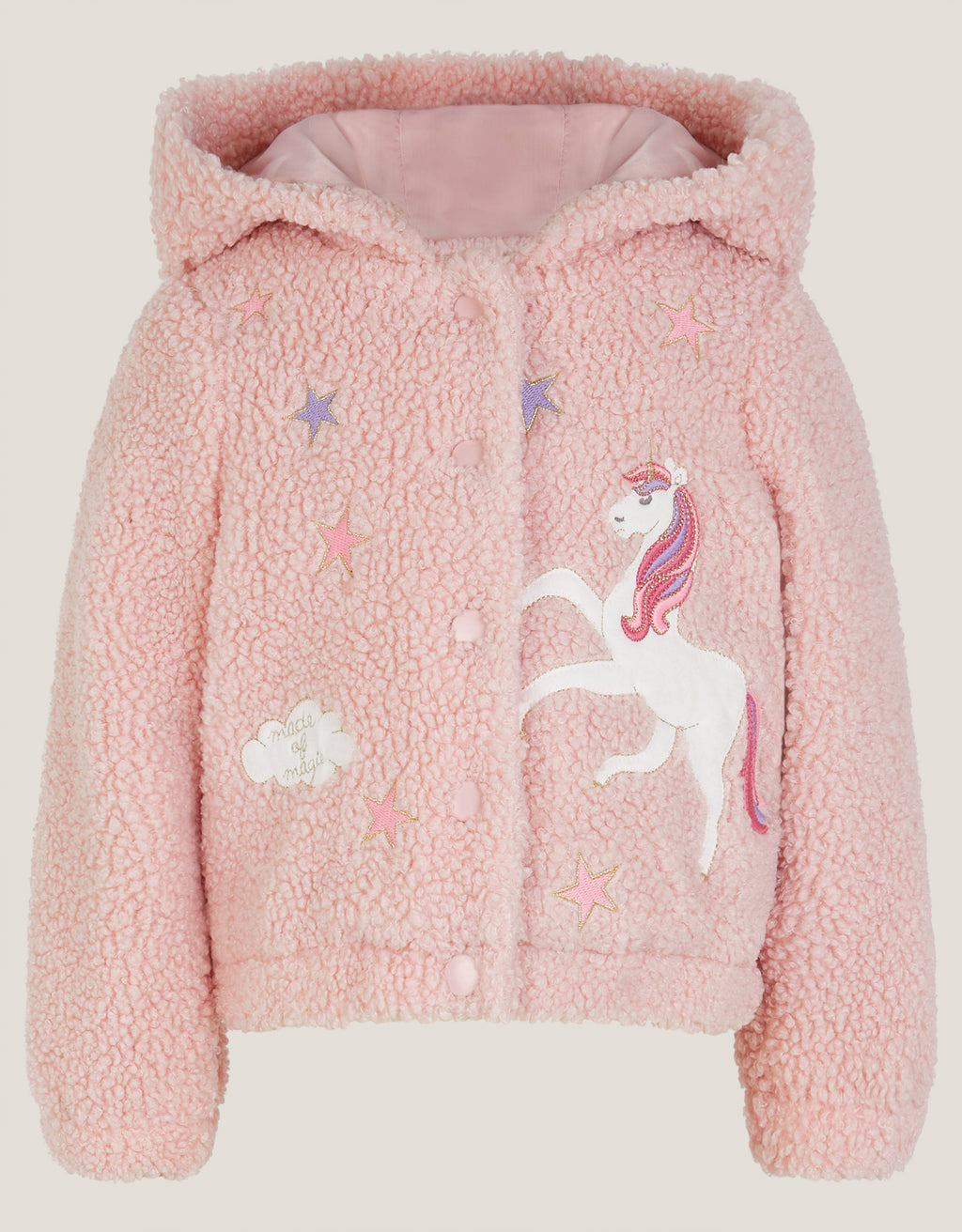 DUKS - BABY UNICORN BORG HOODY