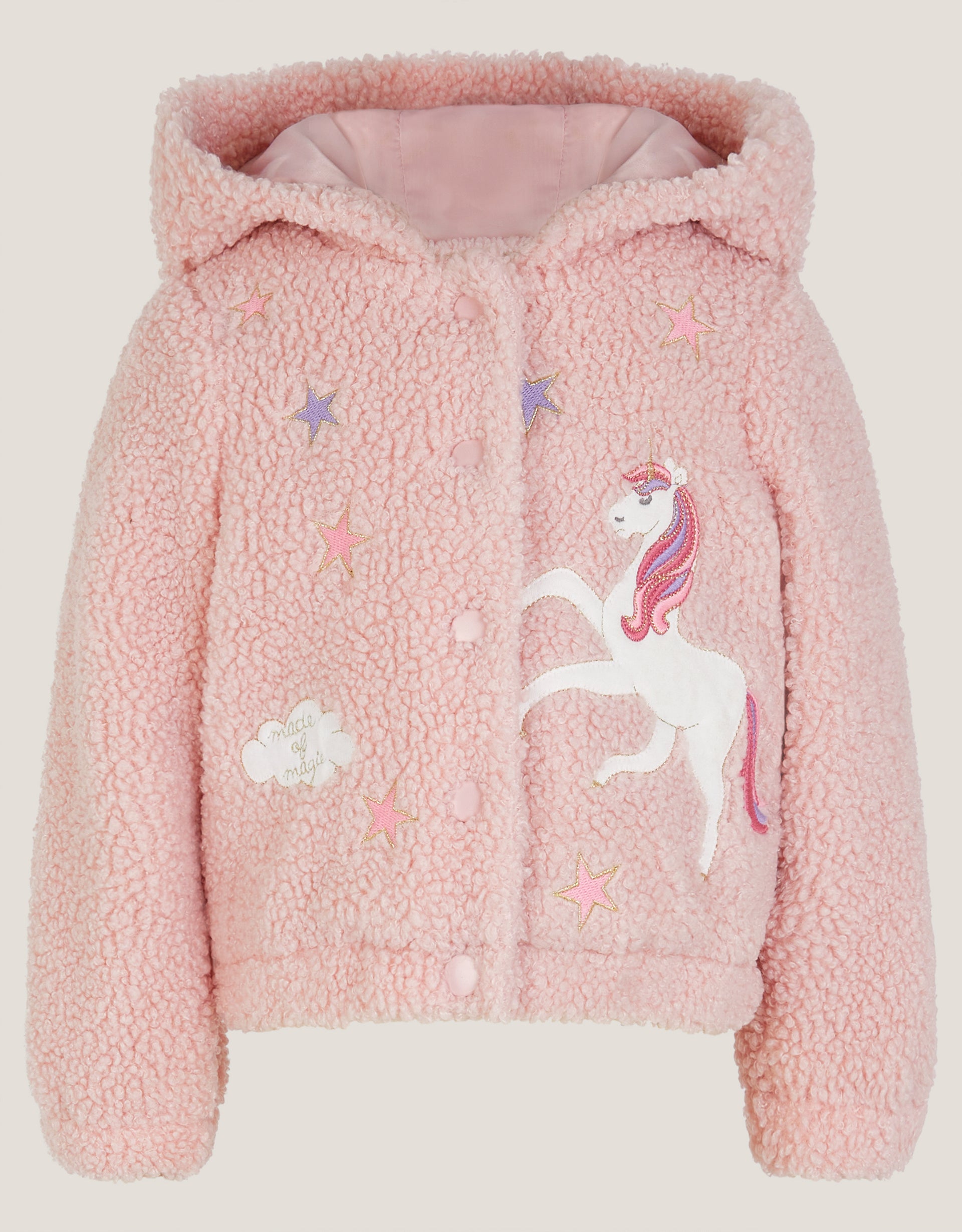 DUKS - BABY UNICORN BORG HOODY