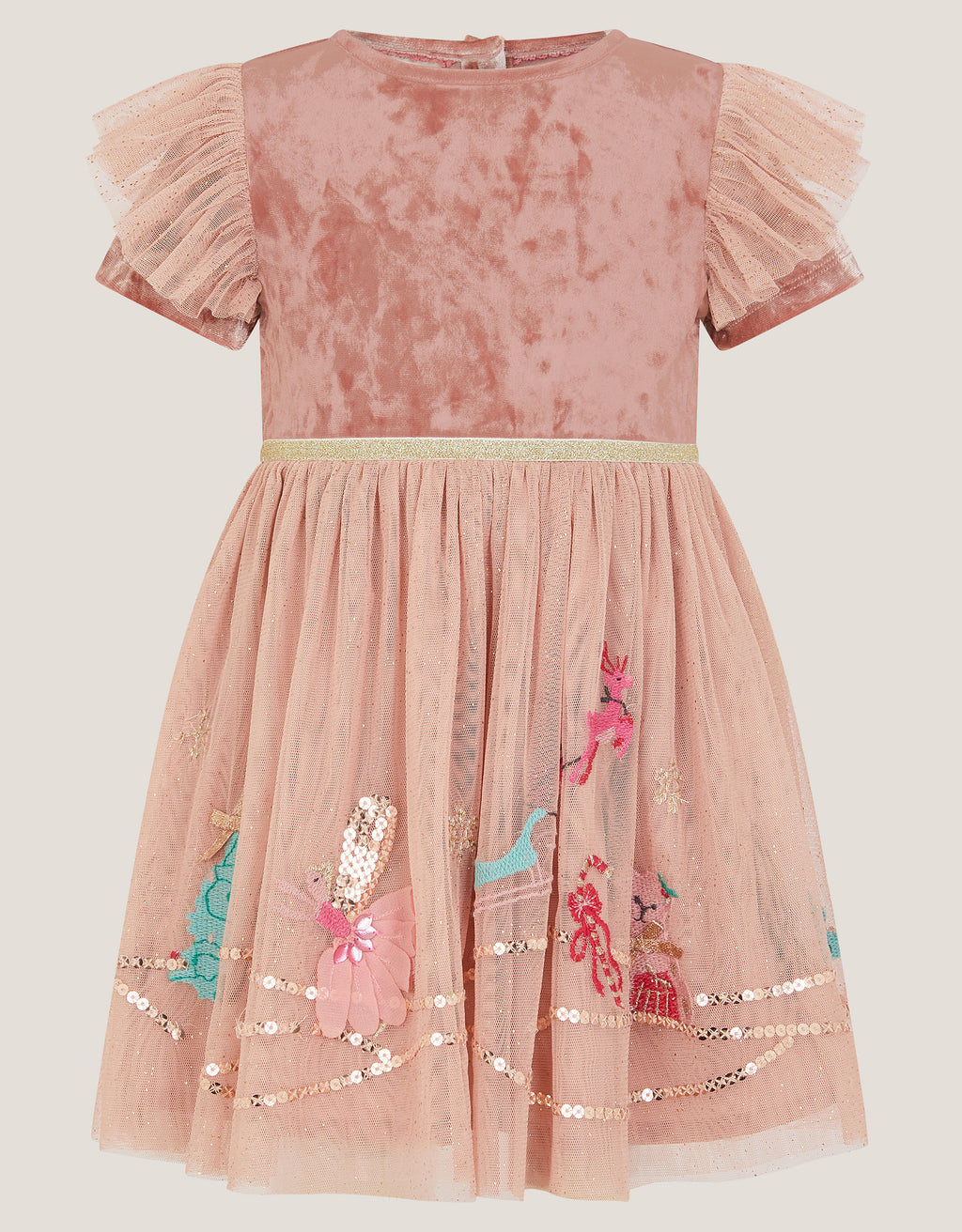 HALJINA - BBY XMAS SCNE DISCO DRESS