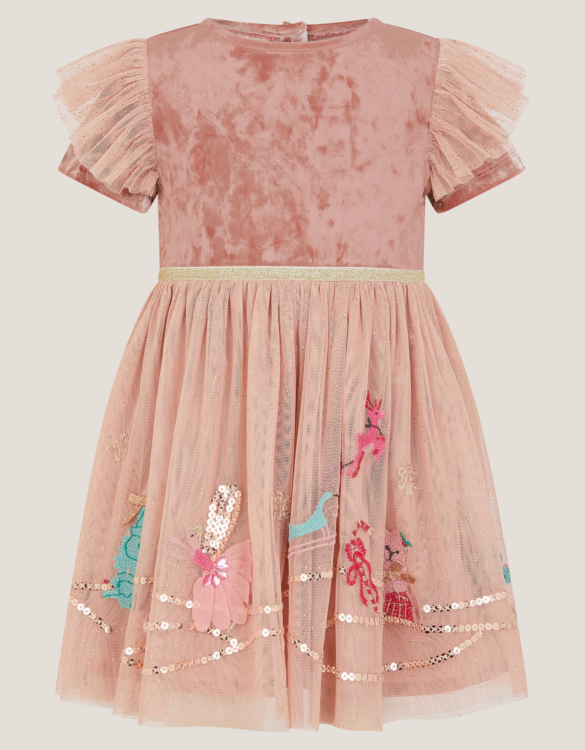 HALJINA - BBY XMAS SCNE DISCO DRESS