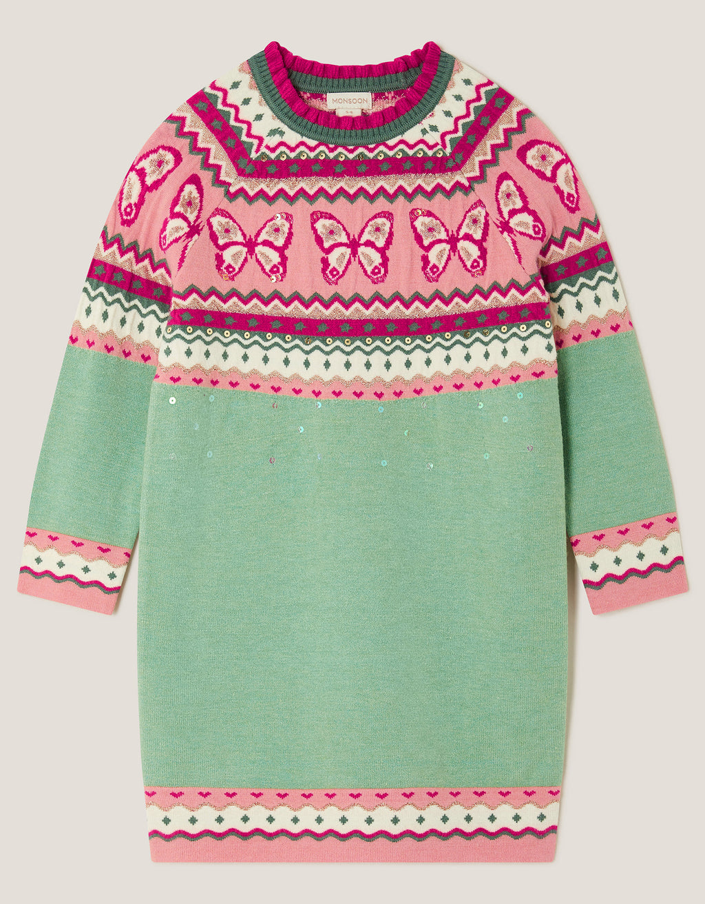 HALJINA - BUTTERFLY KNITTED DRESS