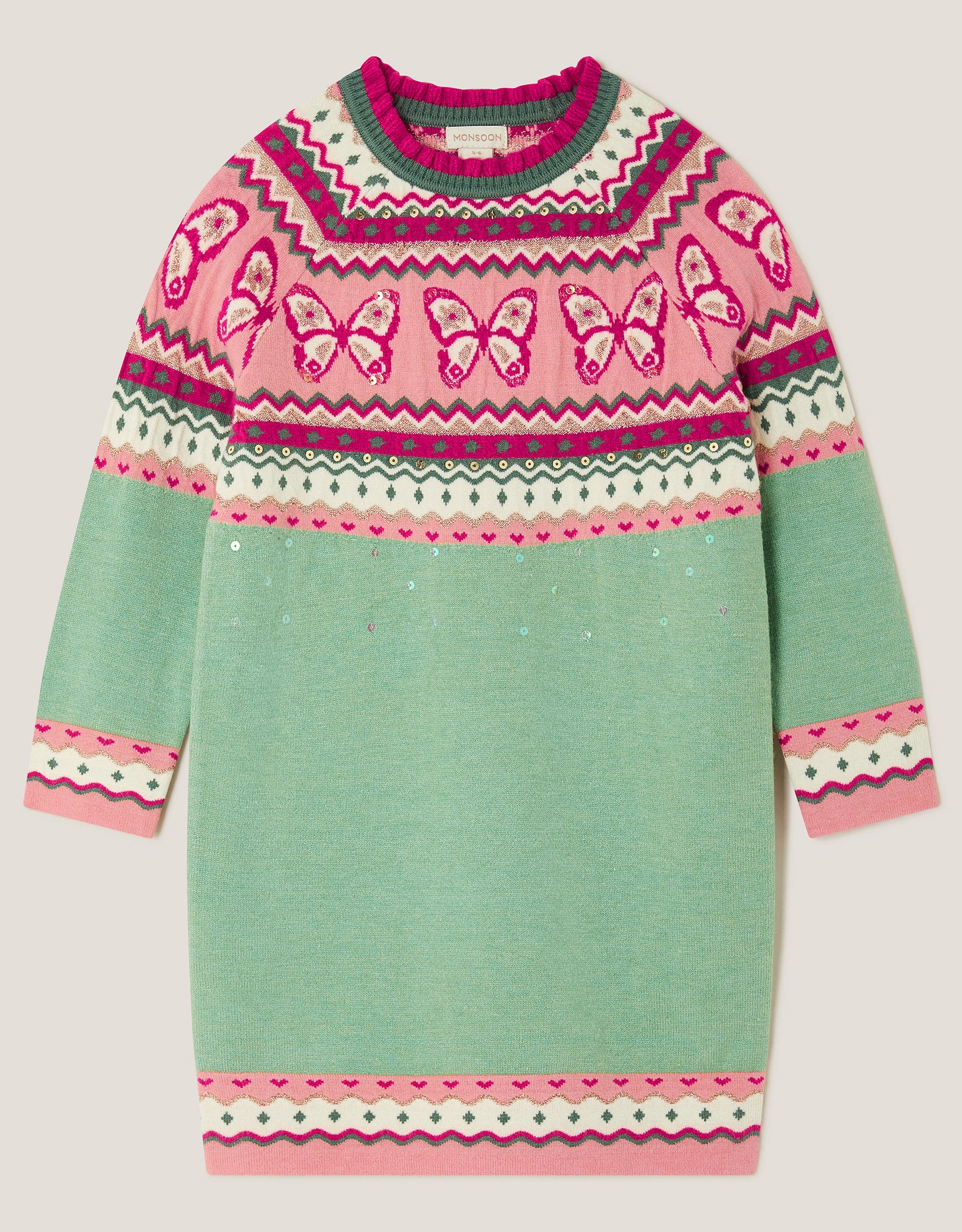 HALJINA - BUTTERFLY KNITTED DRESS
