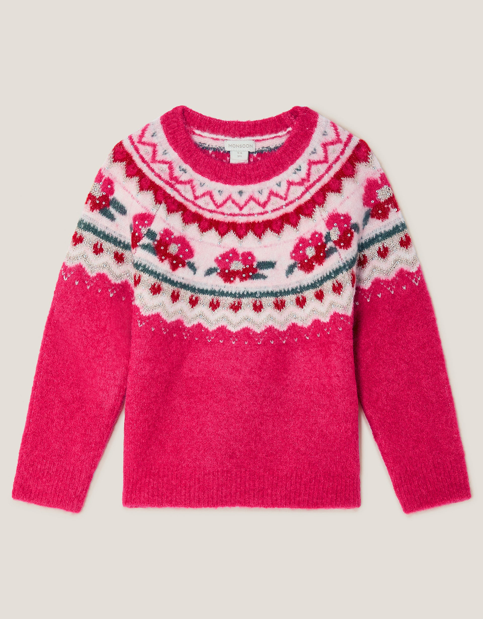 DZEMPER - PINK ROSE HEATSEAL KNITTE