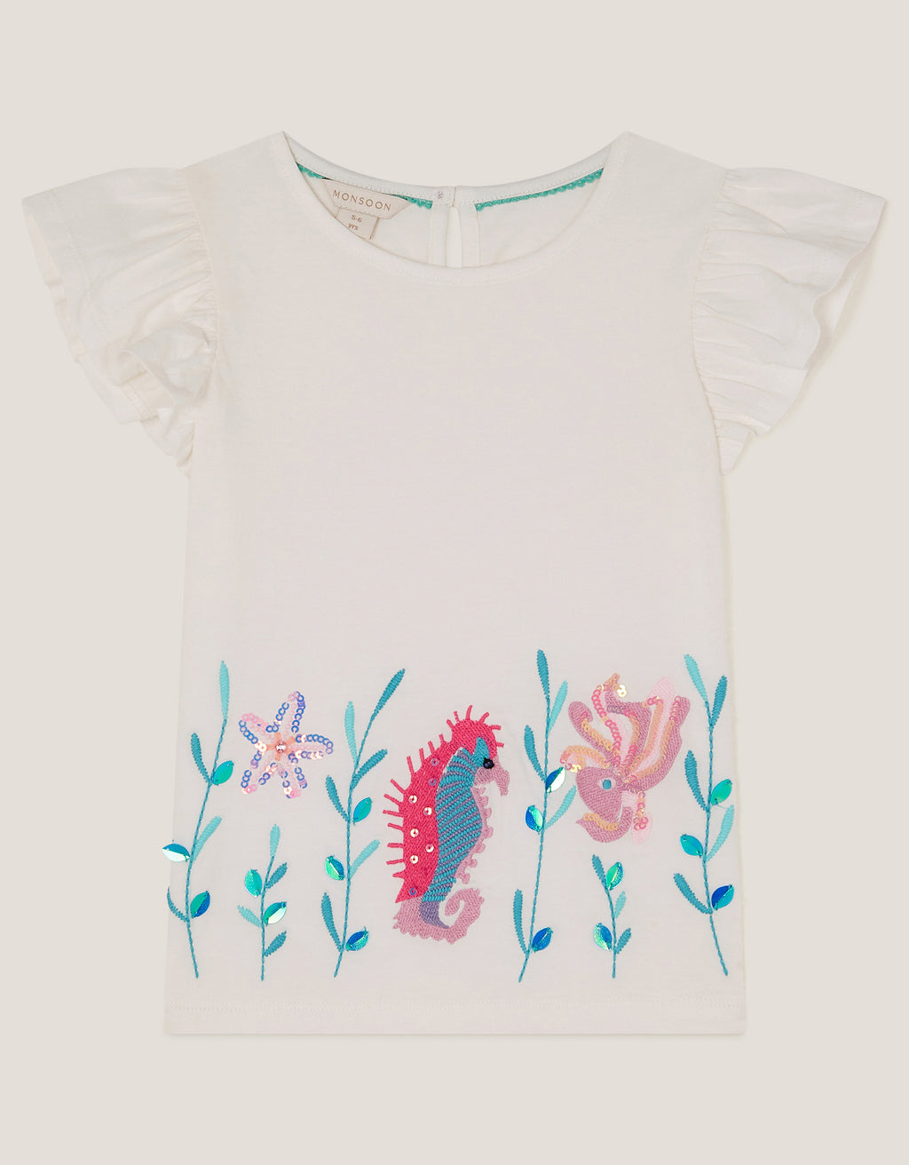 MAJICA - SEALIFE EMB JERSEY TEE