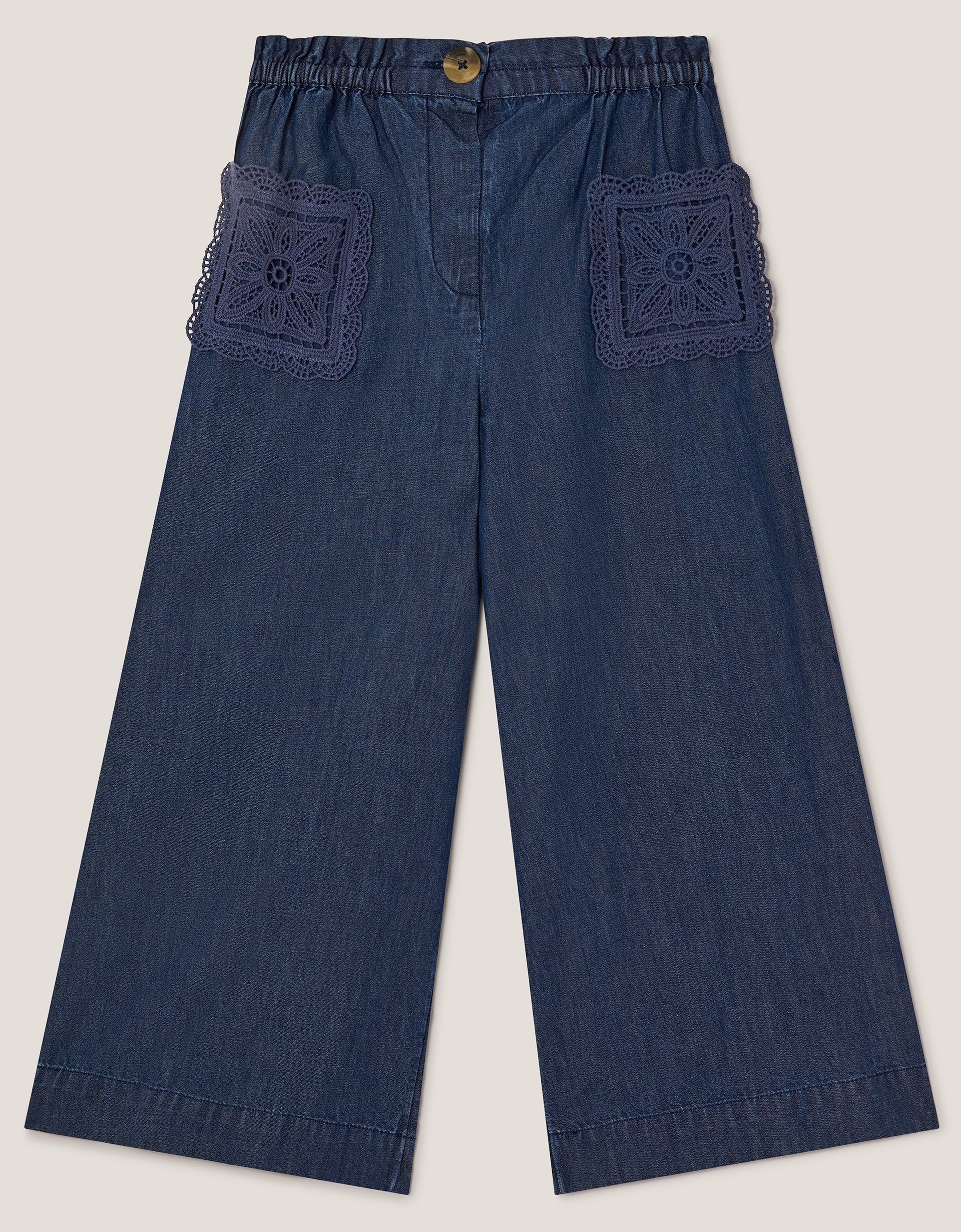 PANTALONE - DARK CHAM CROCHET TROUSER