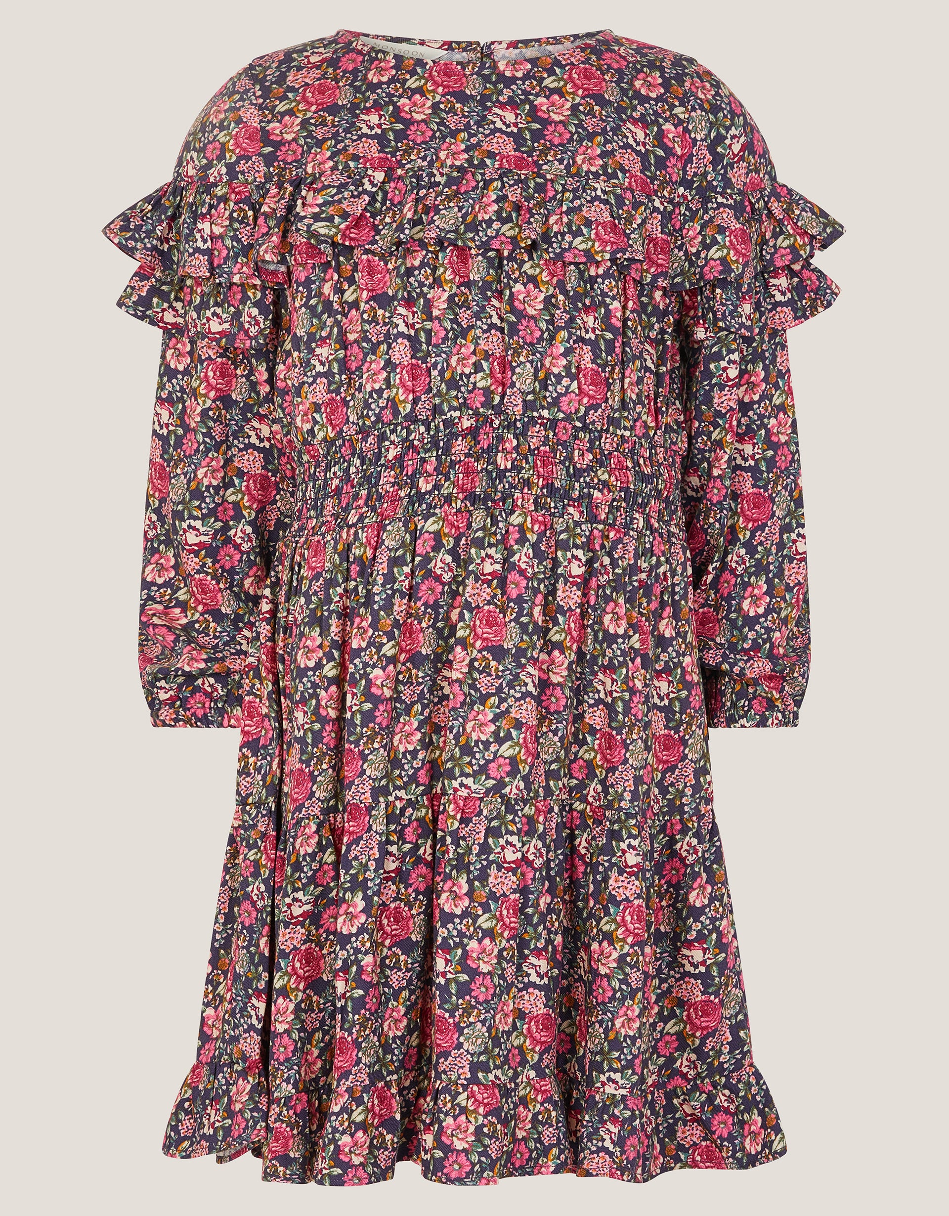 HALJINA - DITSY FLORAL TWILL DRESS