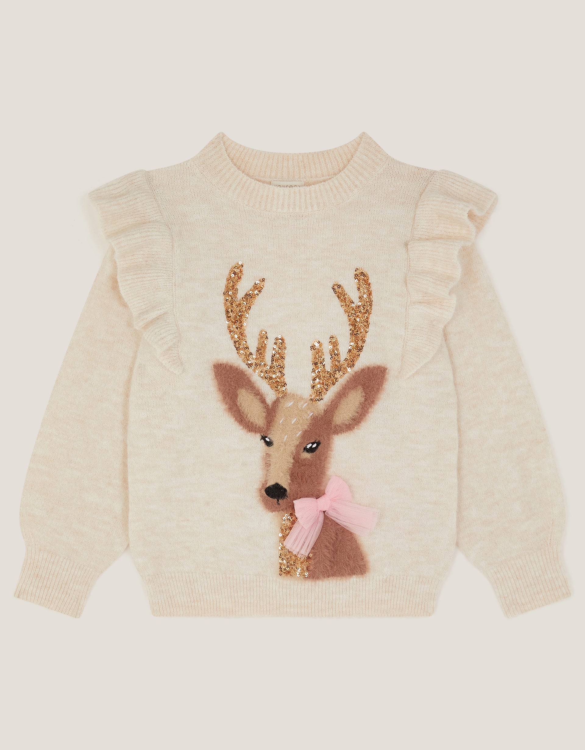 DŽEMPER - XMAS DEER KNITTED JUMPER