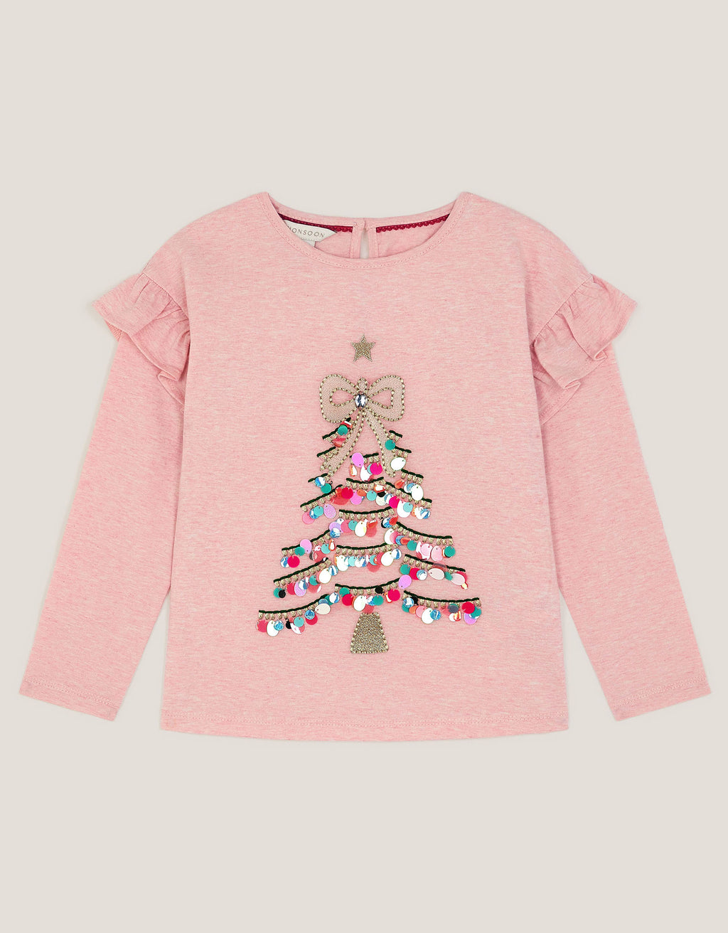 MAJICA - XMAS TREE SEQUIN MARL TSH