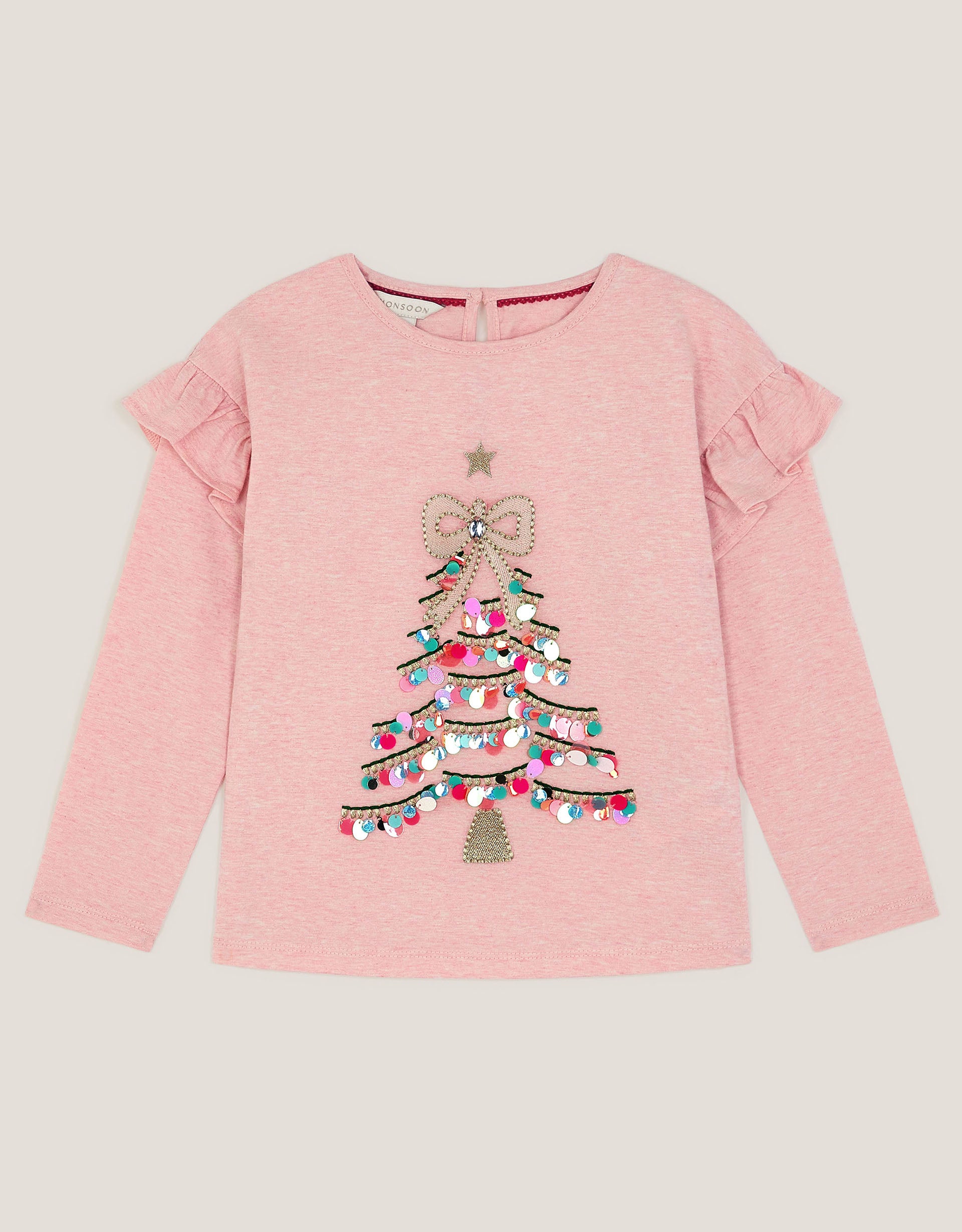 MAJICA - XMAS TREE SEQUIN MARL TSH