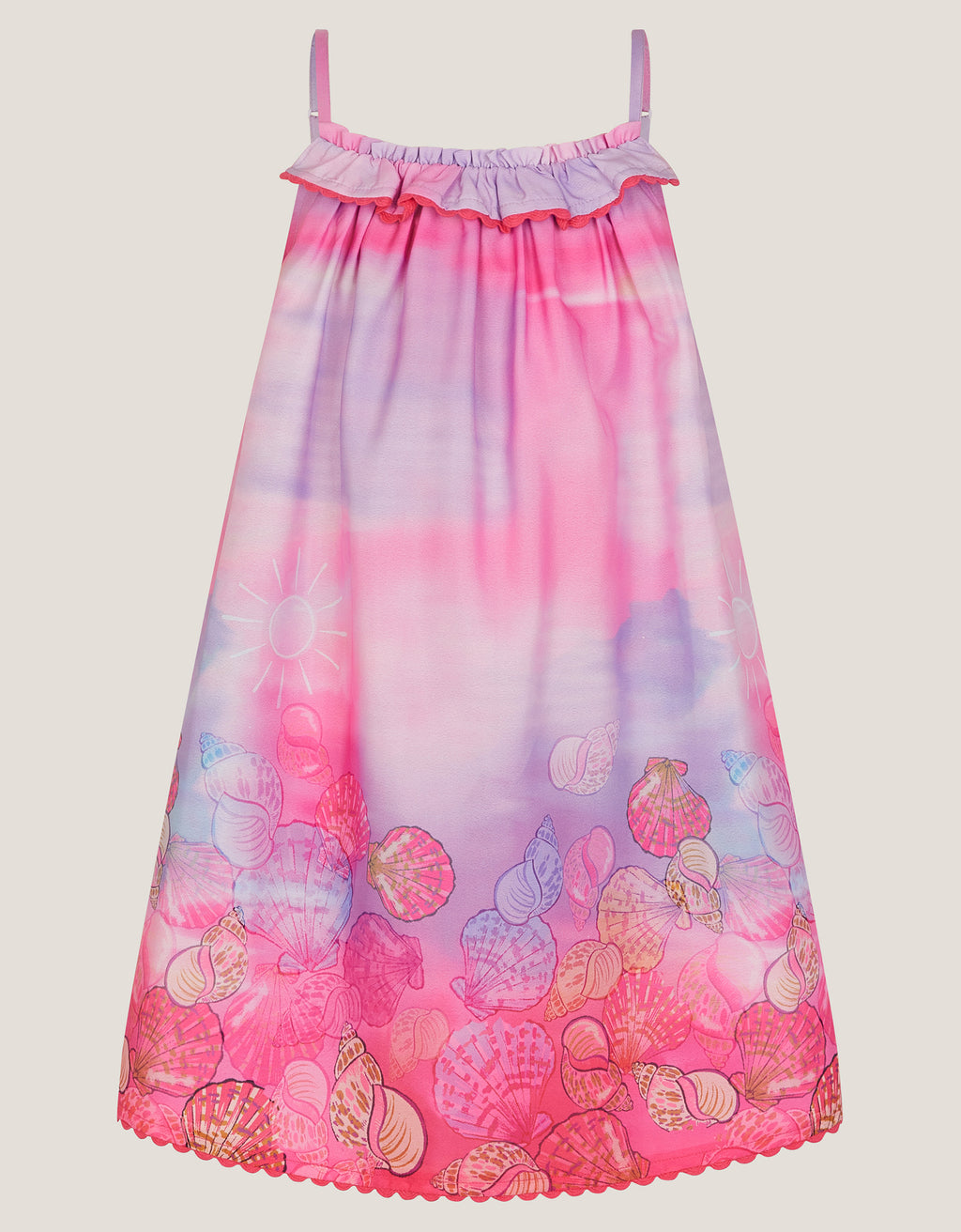 HALJINA - DITSY SHELL SWING DRESS