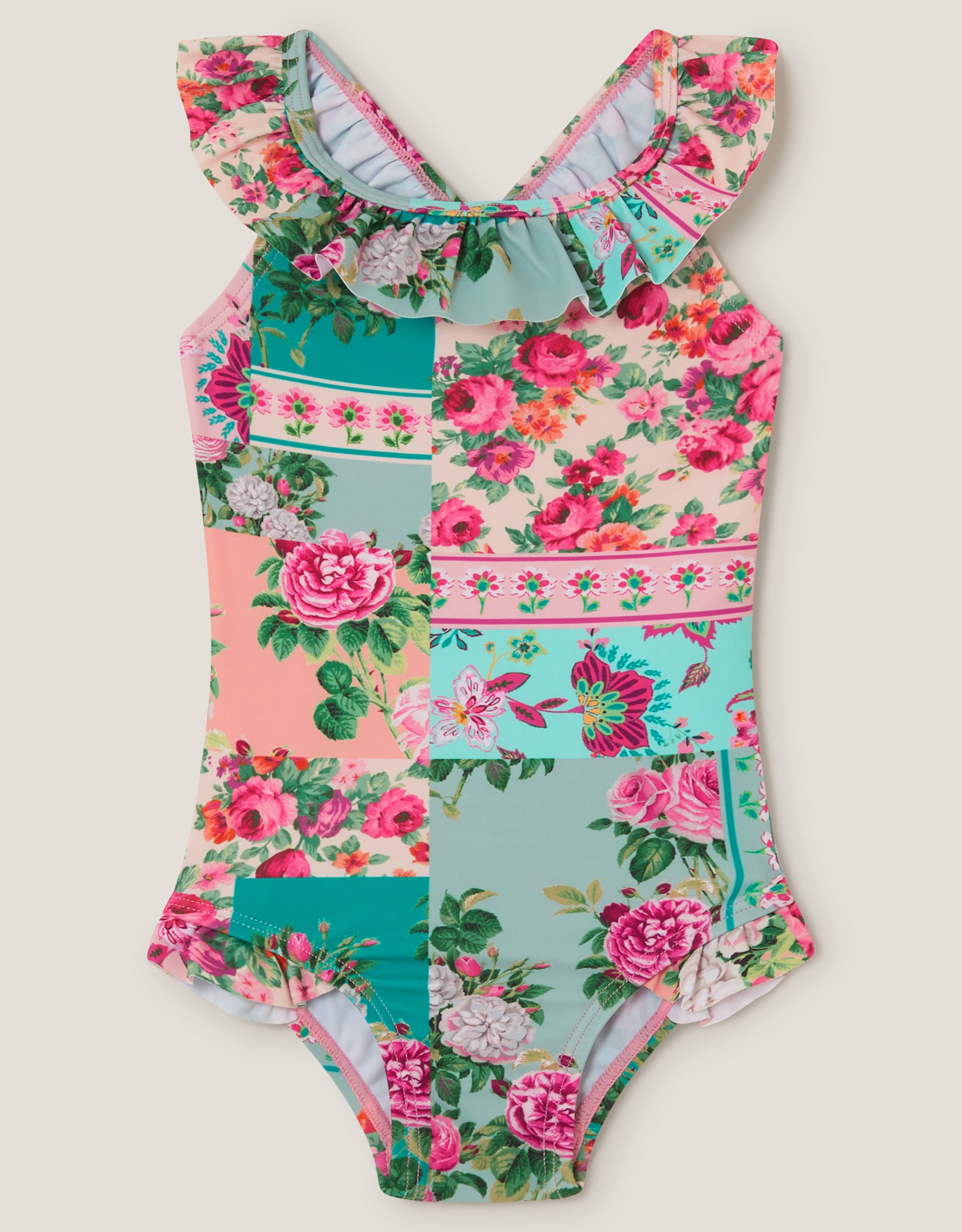 KUPACI KOSTIM - BABY PATCHWORK SWIMSUIT
