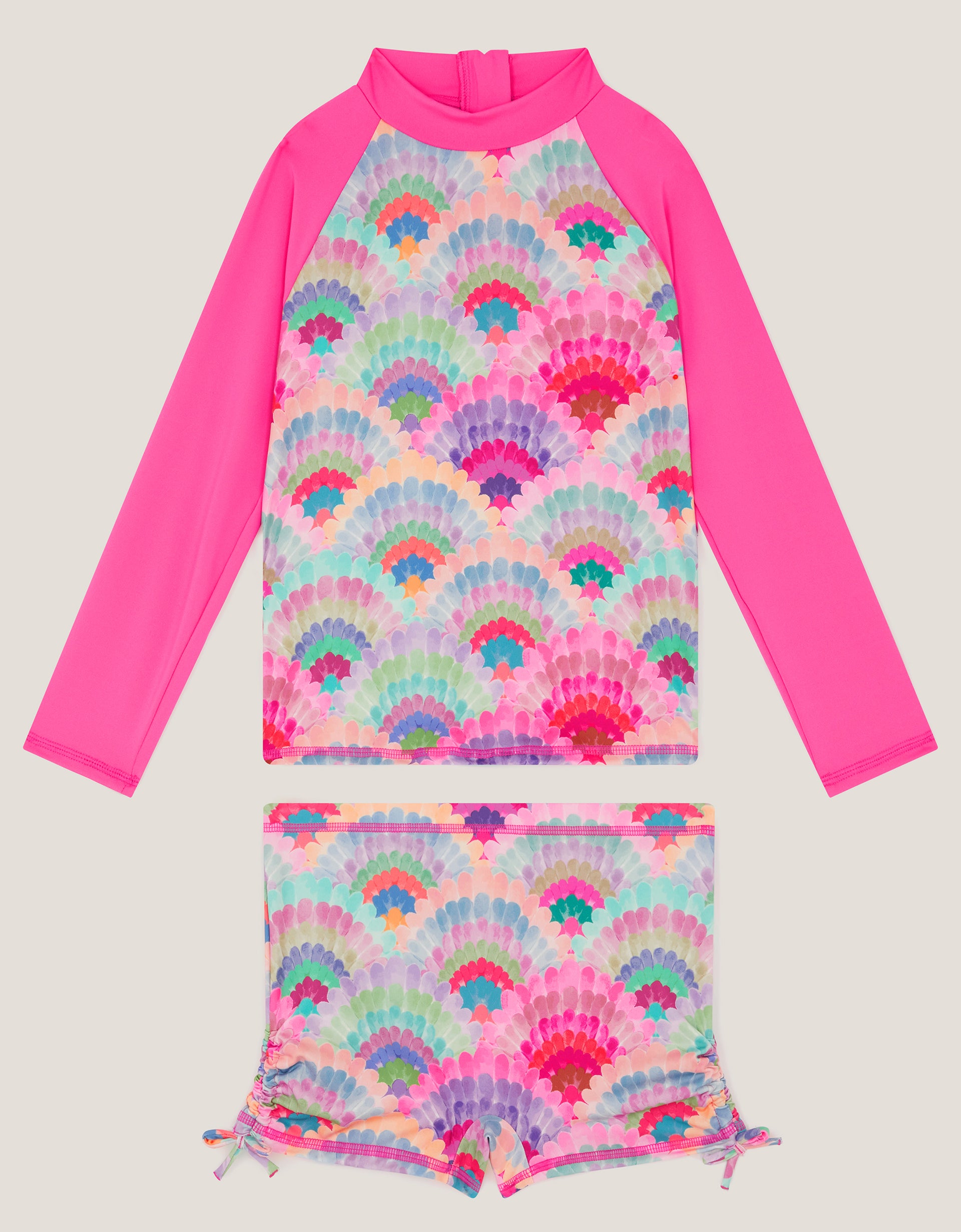 KUPACI KOSTIM - RAINBOW SHELLS UPF SET