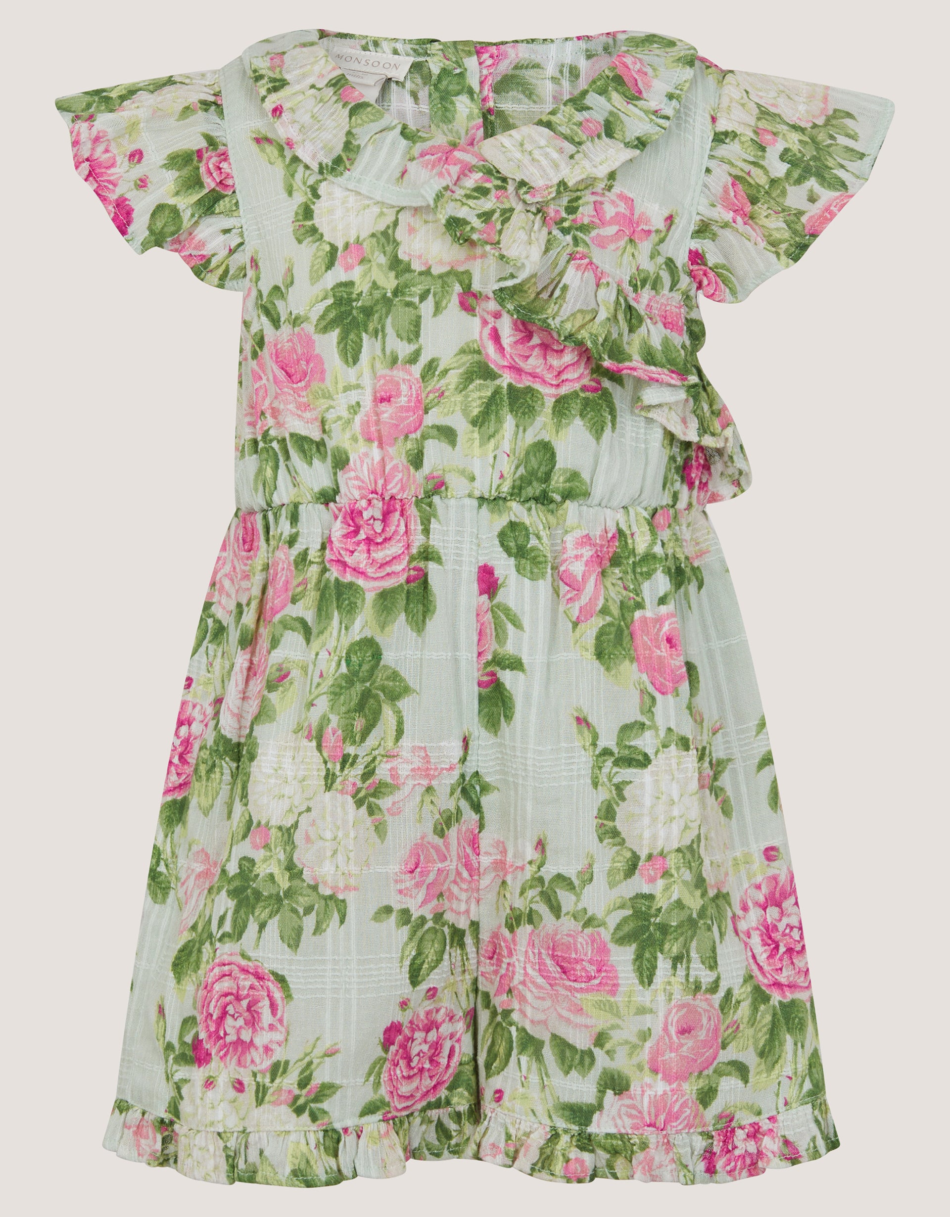 KOMBINEZON - BABY SAGE VINTAGE ROMPER