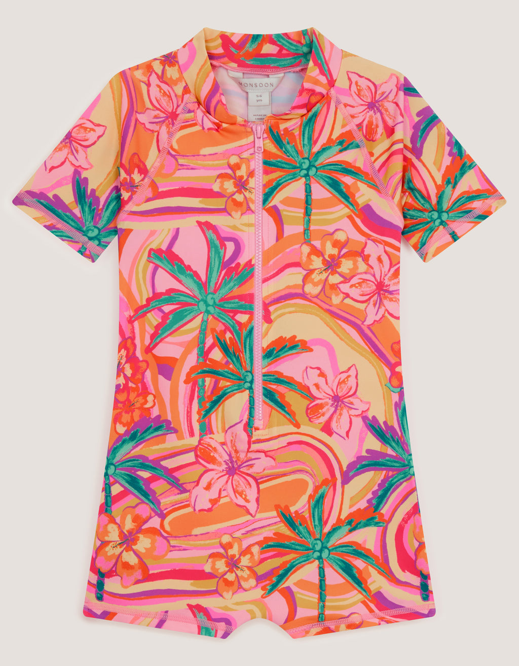 KUPACI KOSTIM - TROPICAL SWIRL UPF SUIT