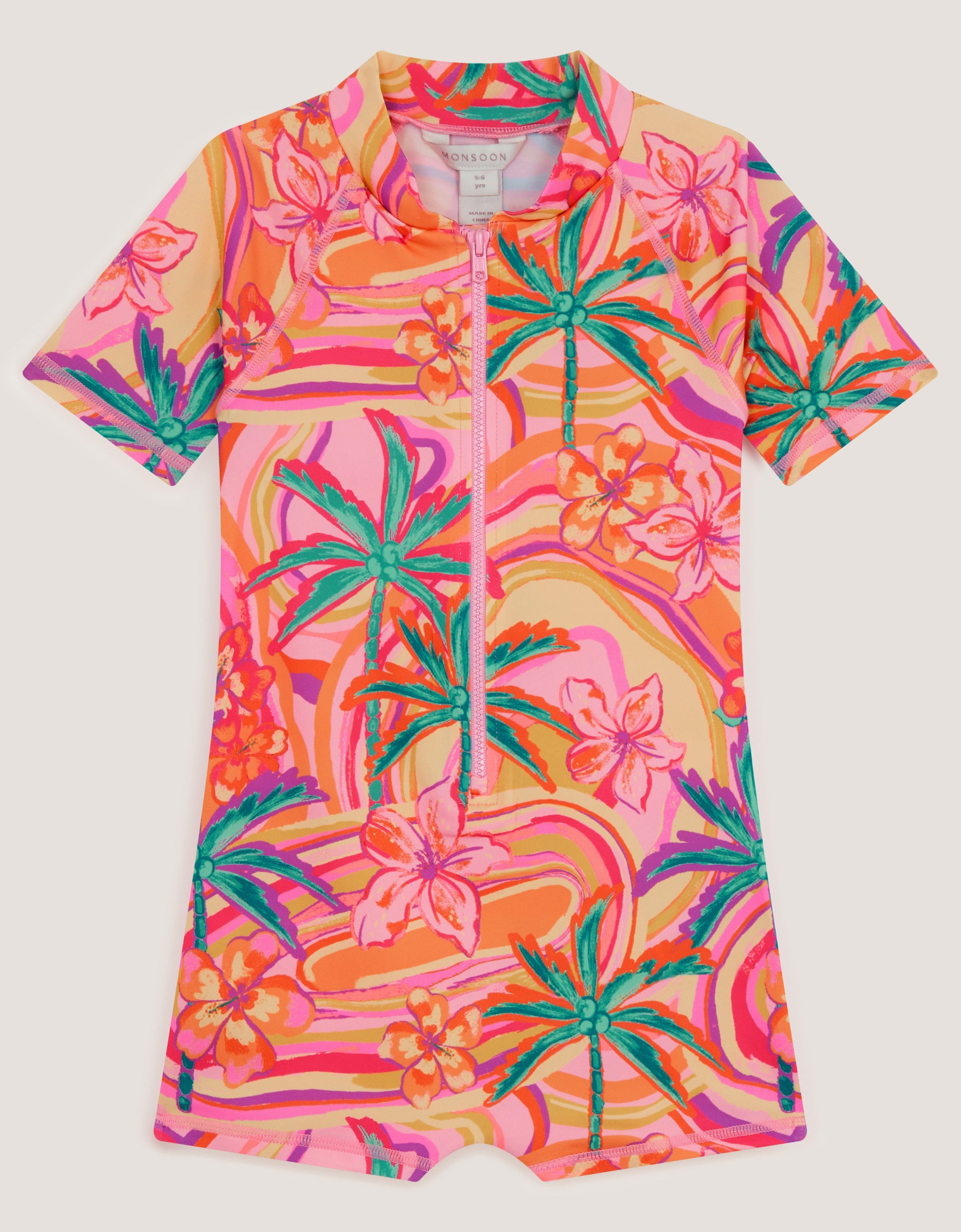 KUPACI KOSTIM - TROPICAL SWIRL UPF SUIT
