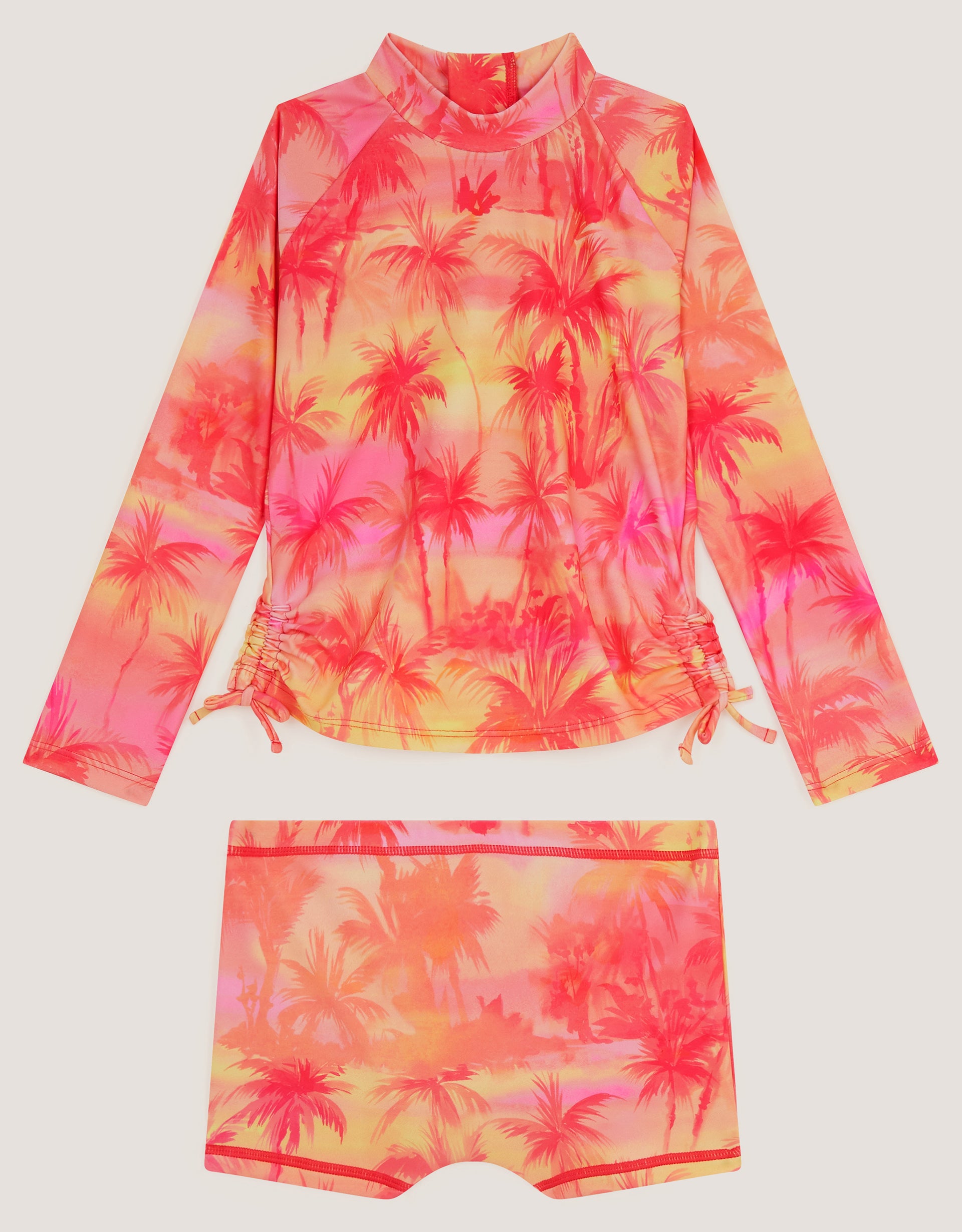 KUPACI KOSTIM  - OMBRE PALM 2PC UPF SET
