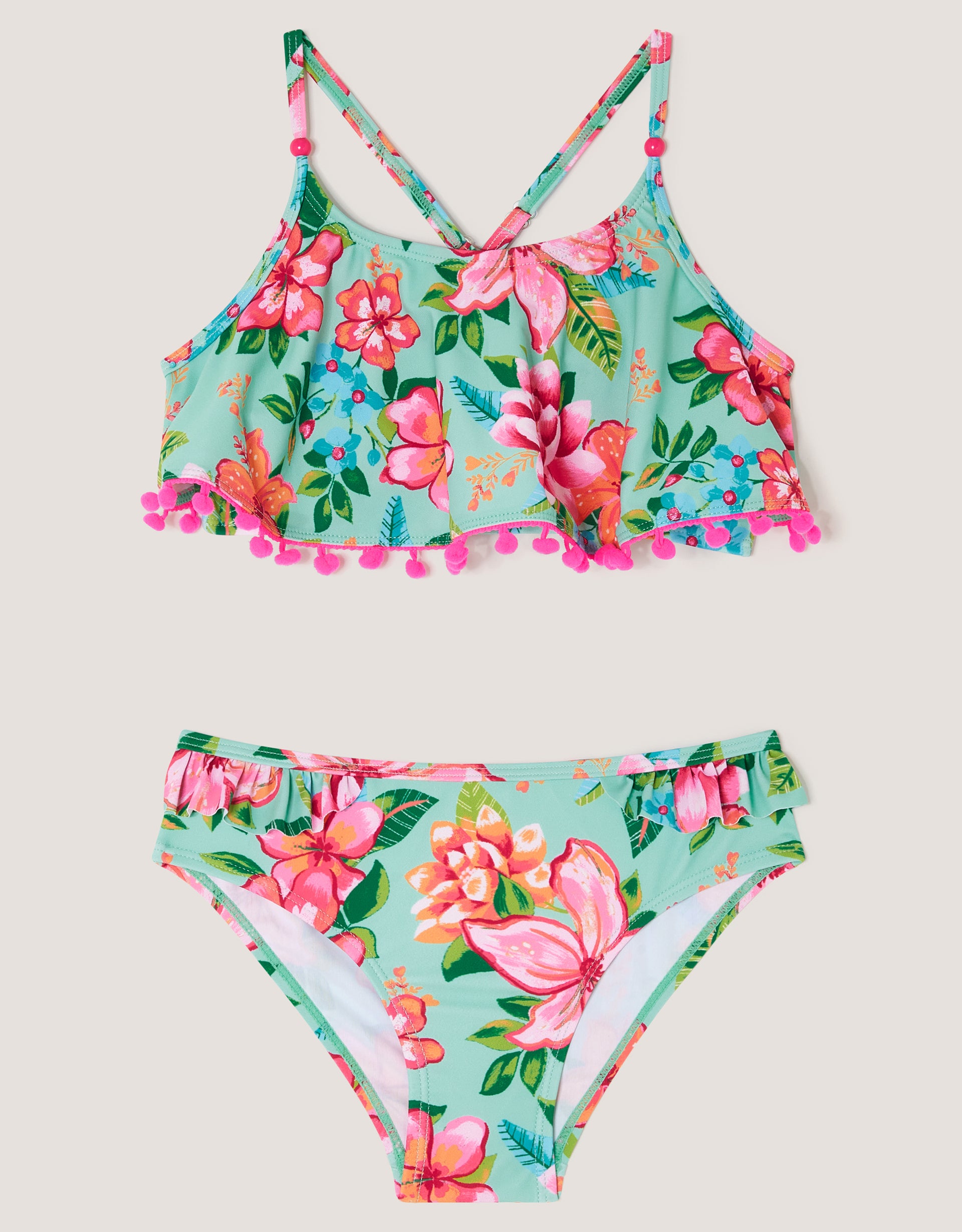 KUPACI KOSTIM - VINTAGE FLOWER BIKINI