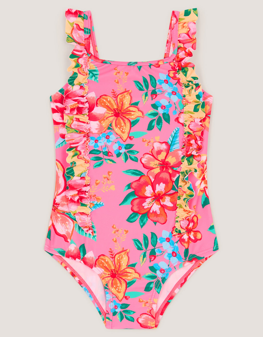 KUPAĆI  KOSTIM- BABY YLLW FLORAL SWIMSUIT