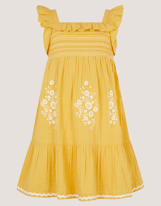 HALJINA - CHEESECLOTH EMB DRESS