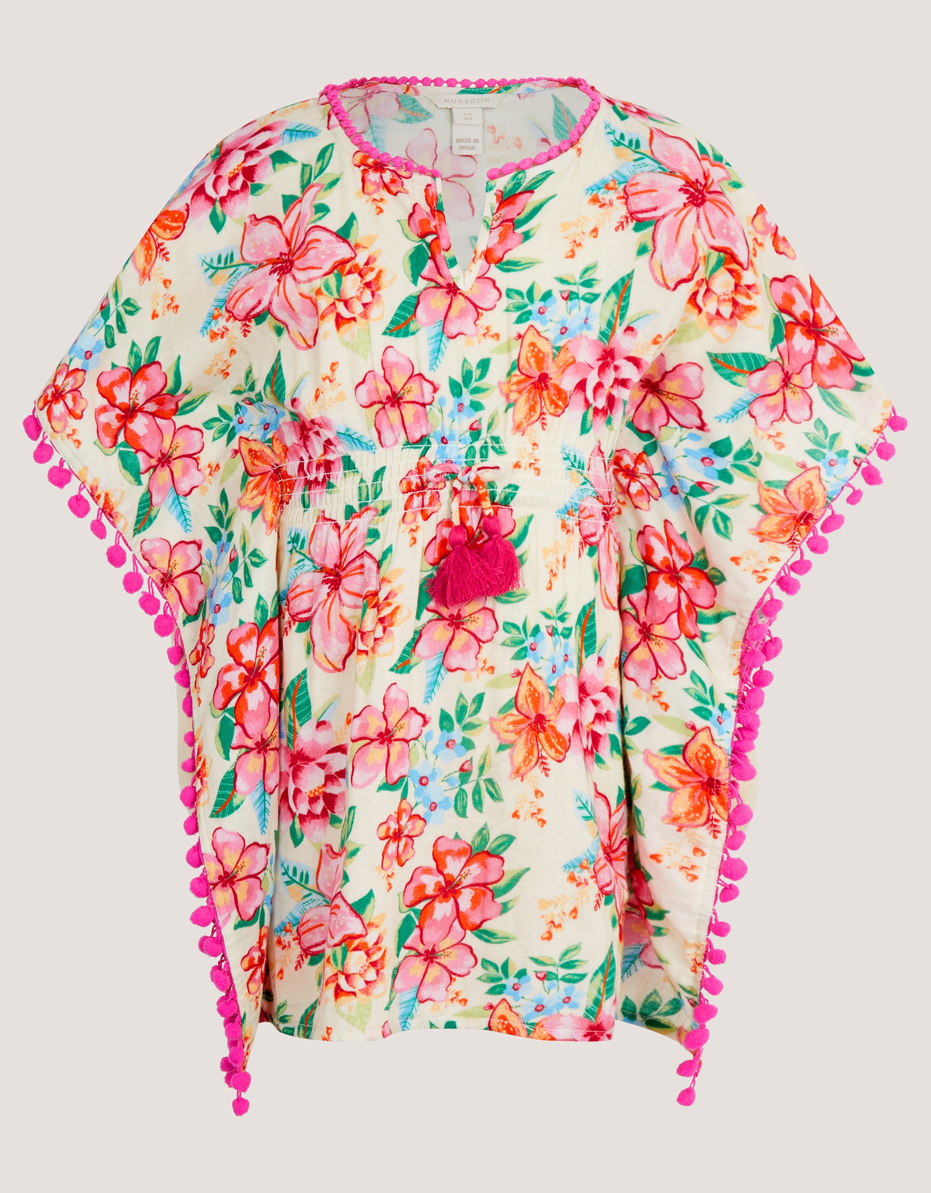 KAFTAN - VINTAGE FLRL PRINT KAFTAN